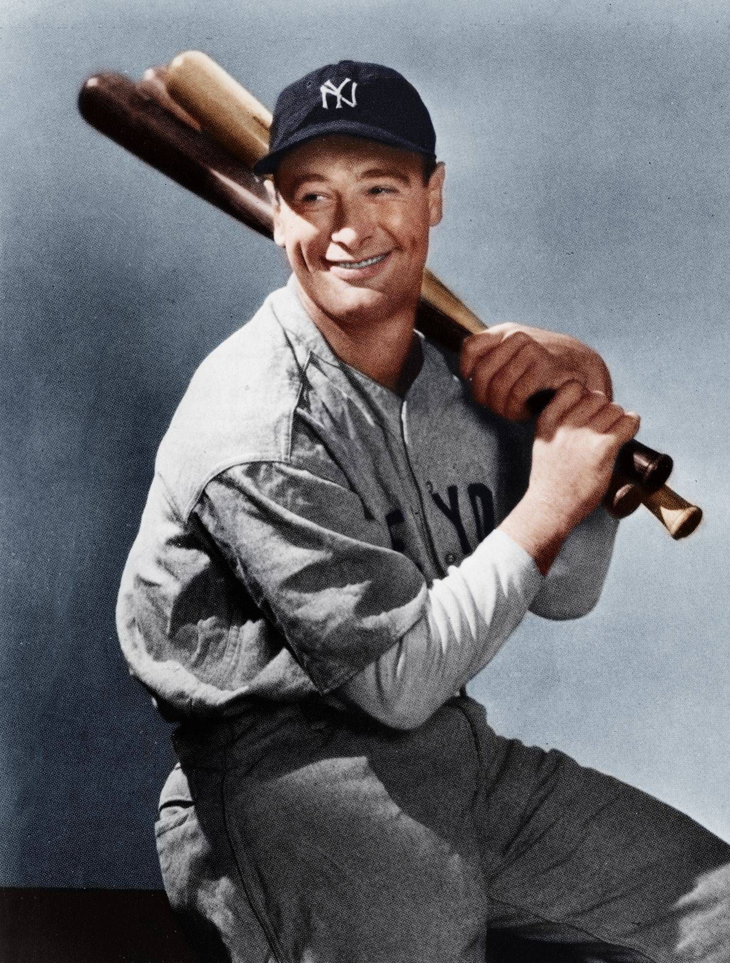 1499x1977 Lou Gehrig Color Collage