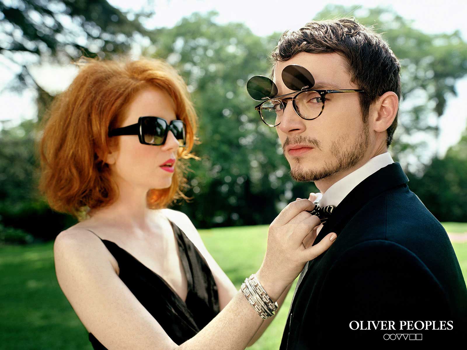 1600x1200 Oliver Peoples Clip On: Summer 2010. Dressed For Dinner