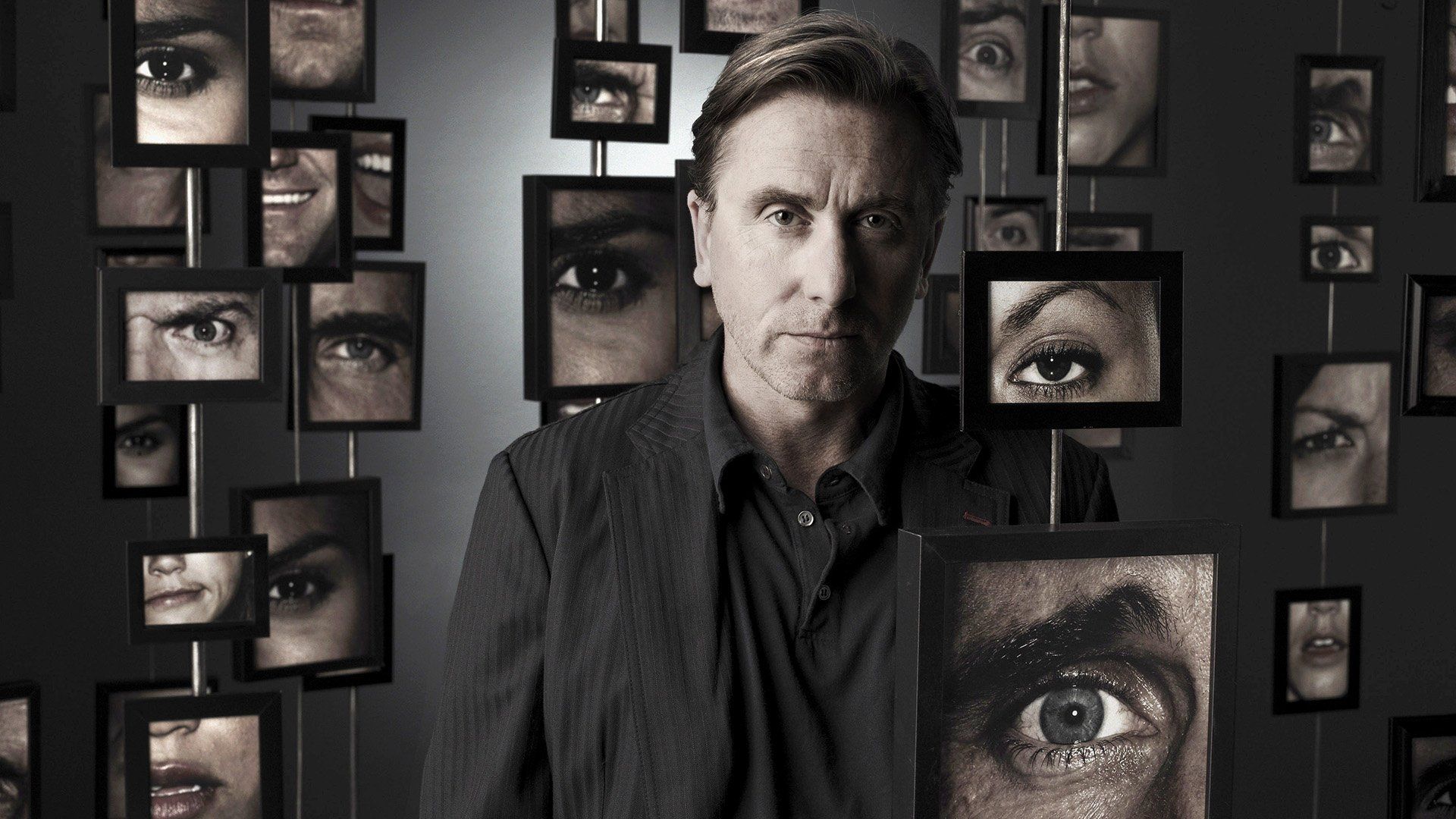 1920x1080 Tim Roth's Intense Gaze in Lie to Me. HD TV Show Eye Wallpaper