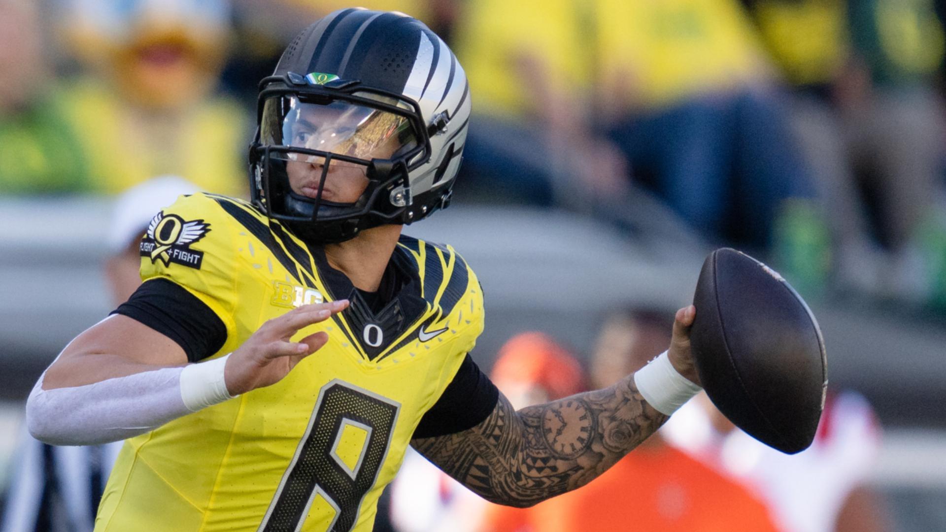 1920x1080 Dillon Gabriel moves into second on FBS passing TD list the Video