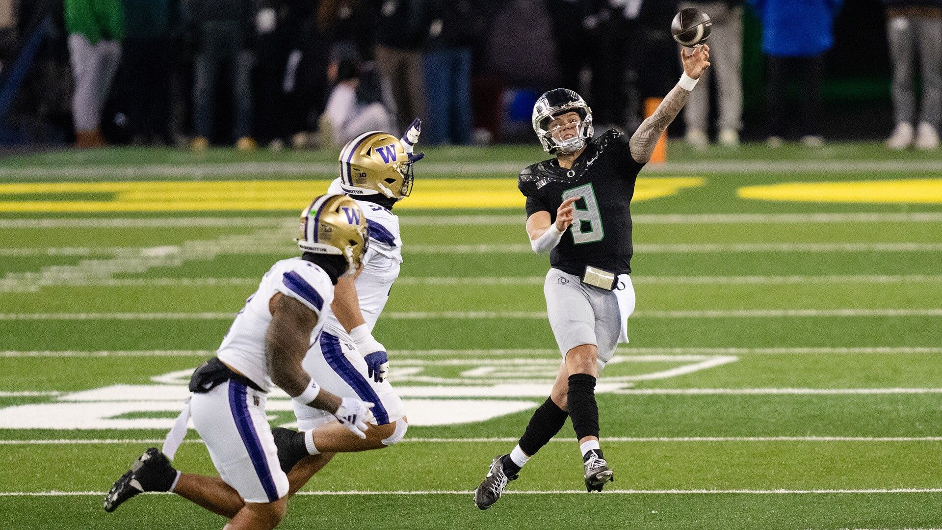 1920x1080 Every Gabriel throw and run from win vs. UW