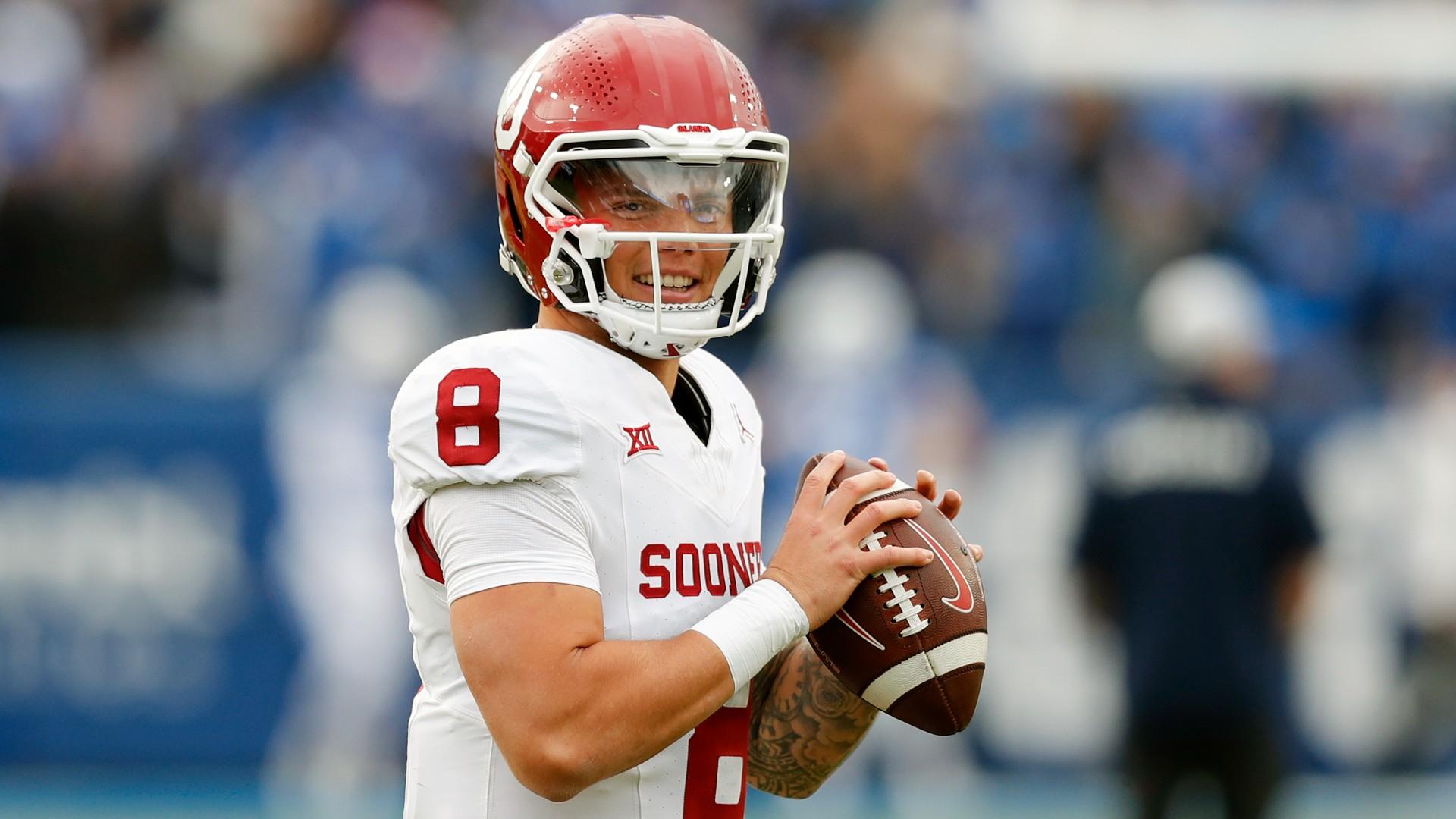 1920x1080 Oregon's Dillon Gabriel sits atop college football analyst Big Ten quarterback rankings