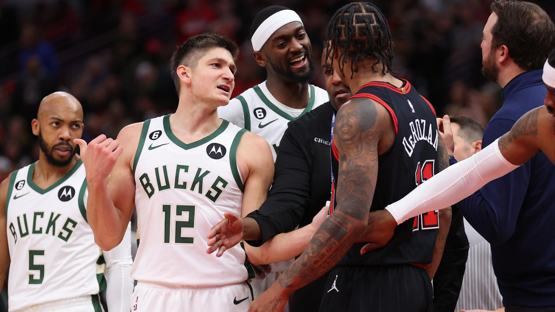 1920x1080 Timeline of Grayson Allen's dirty plays: Alex Caruso injury, DeMar DeRozan shove adds to ugly history for Bucks guard