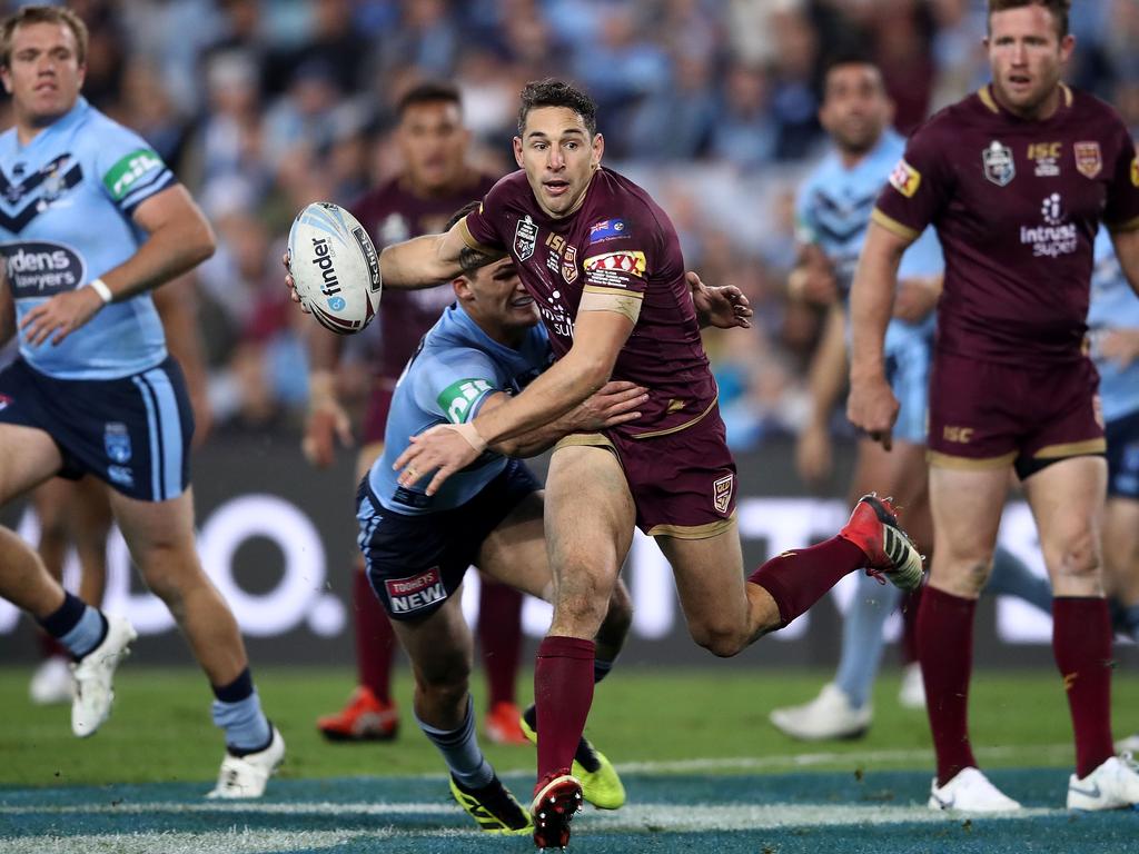 1024x768 State of Origin III: Billy Slater joins Wally Lewis on Queensland Maroons pedestal. The Courier Mail