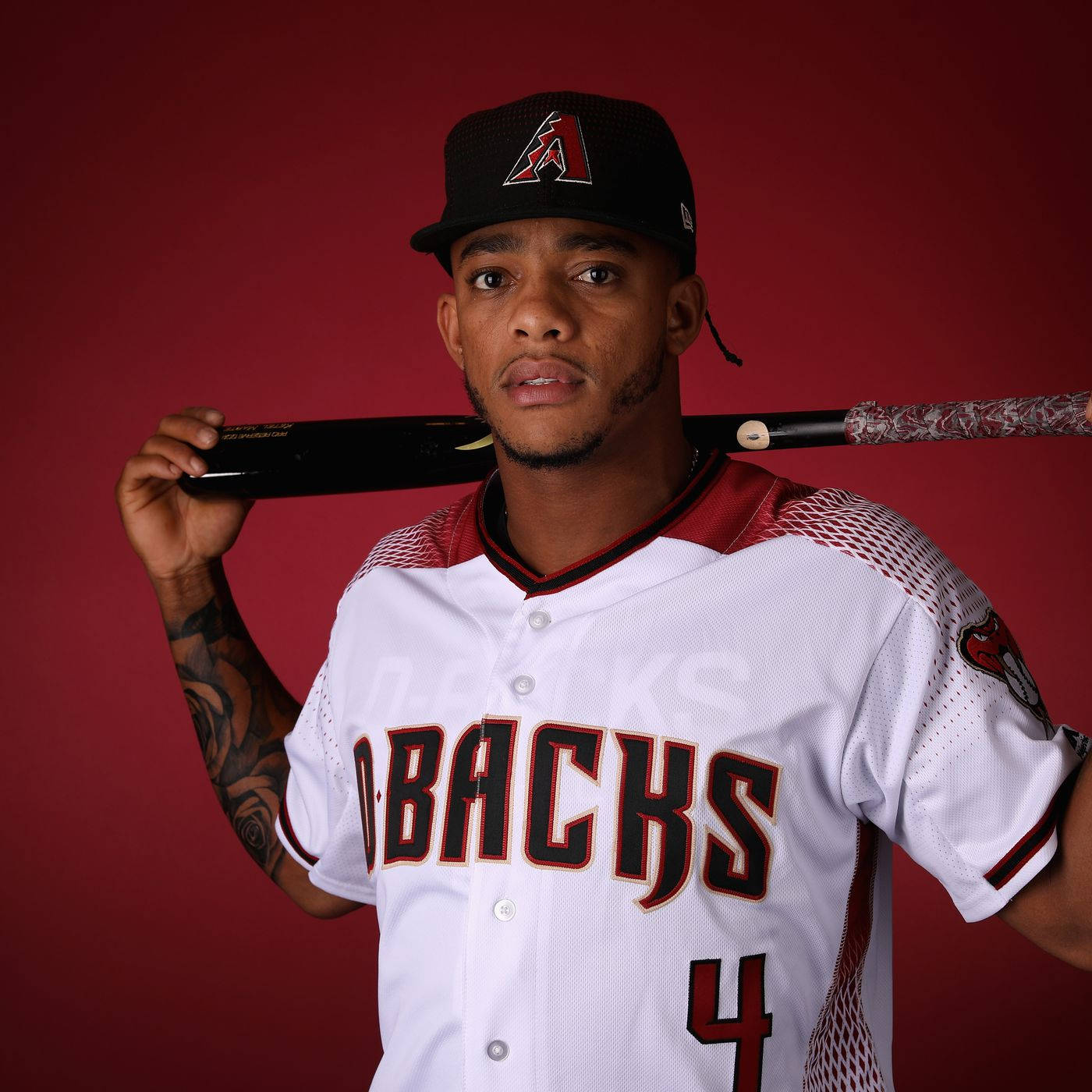 1400x1400 Download Ketel Marte Portrait Wallpaper