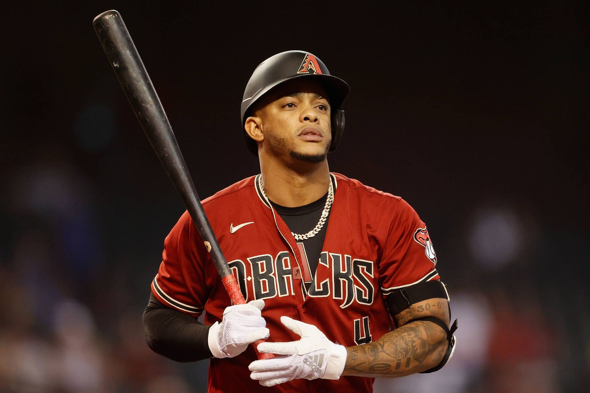 1920x1280 Download Ketel Marte Red Uniform Wallpaper