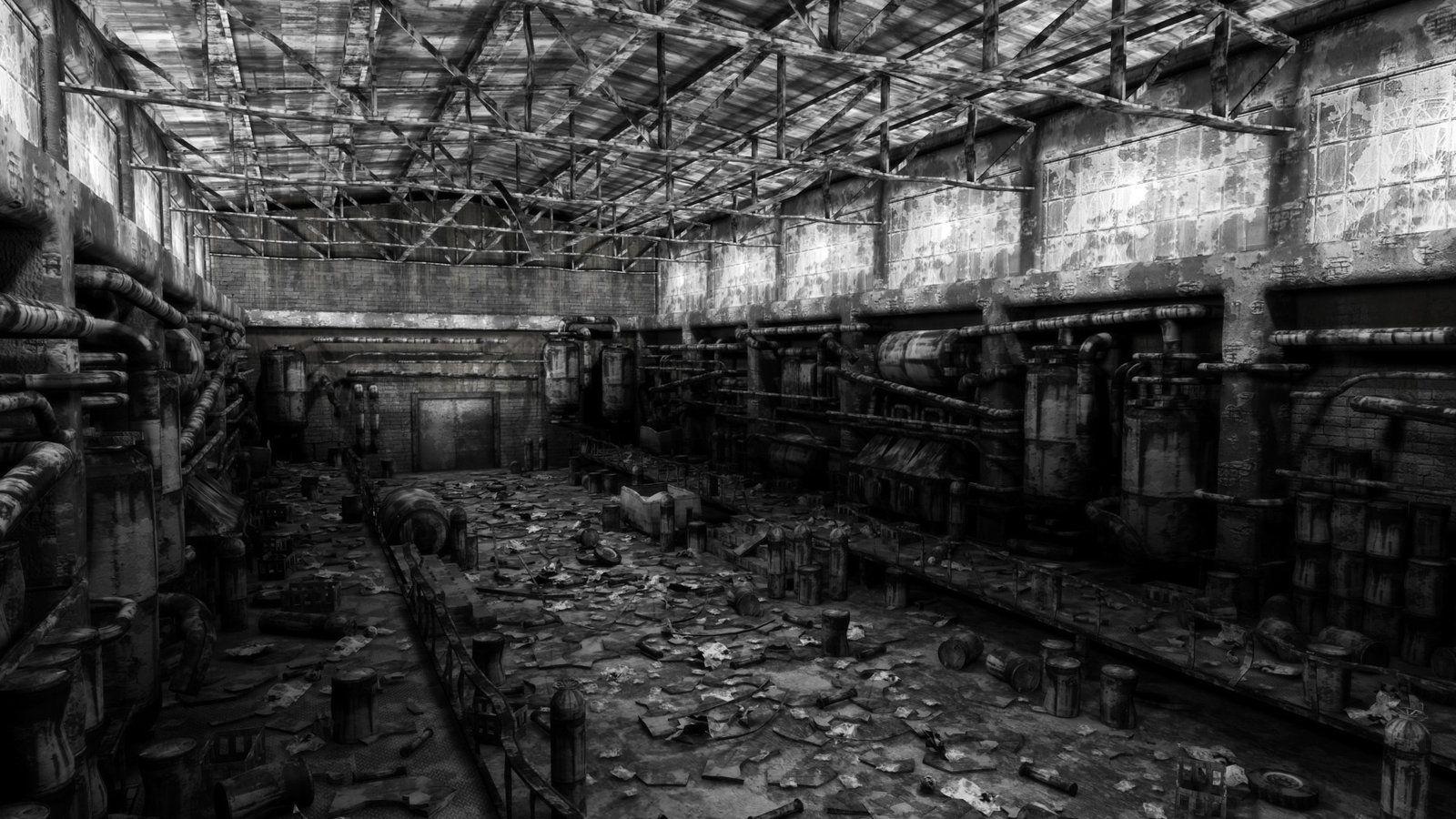 1600x900 HD Abandoned Wallpaper