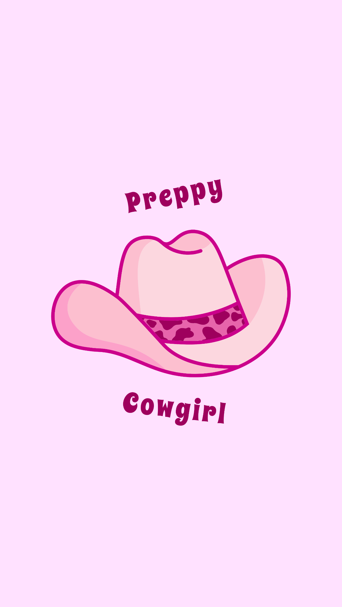 1200x2133 Free Preppy Cowgirl Wallpaper Template to Edit Online