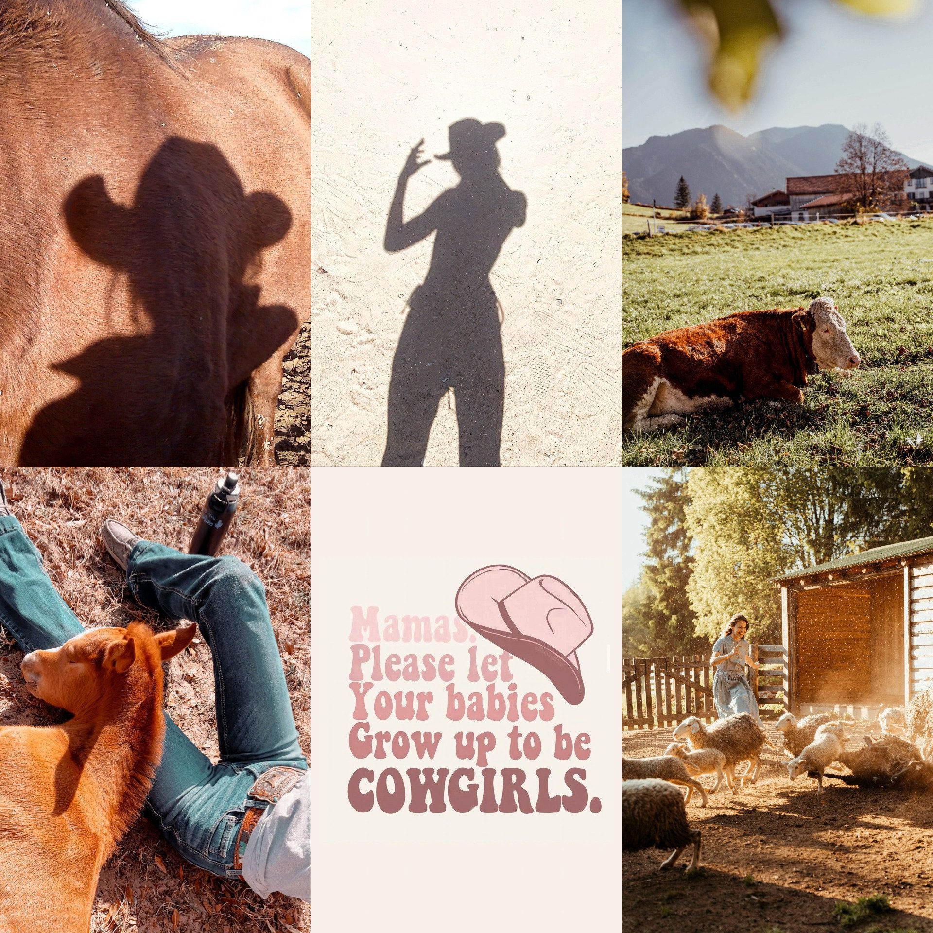 1920x1920 Buy PCS Cowgirl Aesthetic Wall Collage, Western Collage Kit, Wild West Picture Collage Set, Western Posters Online in India