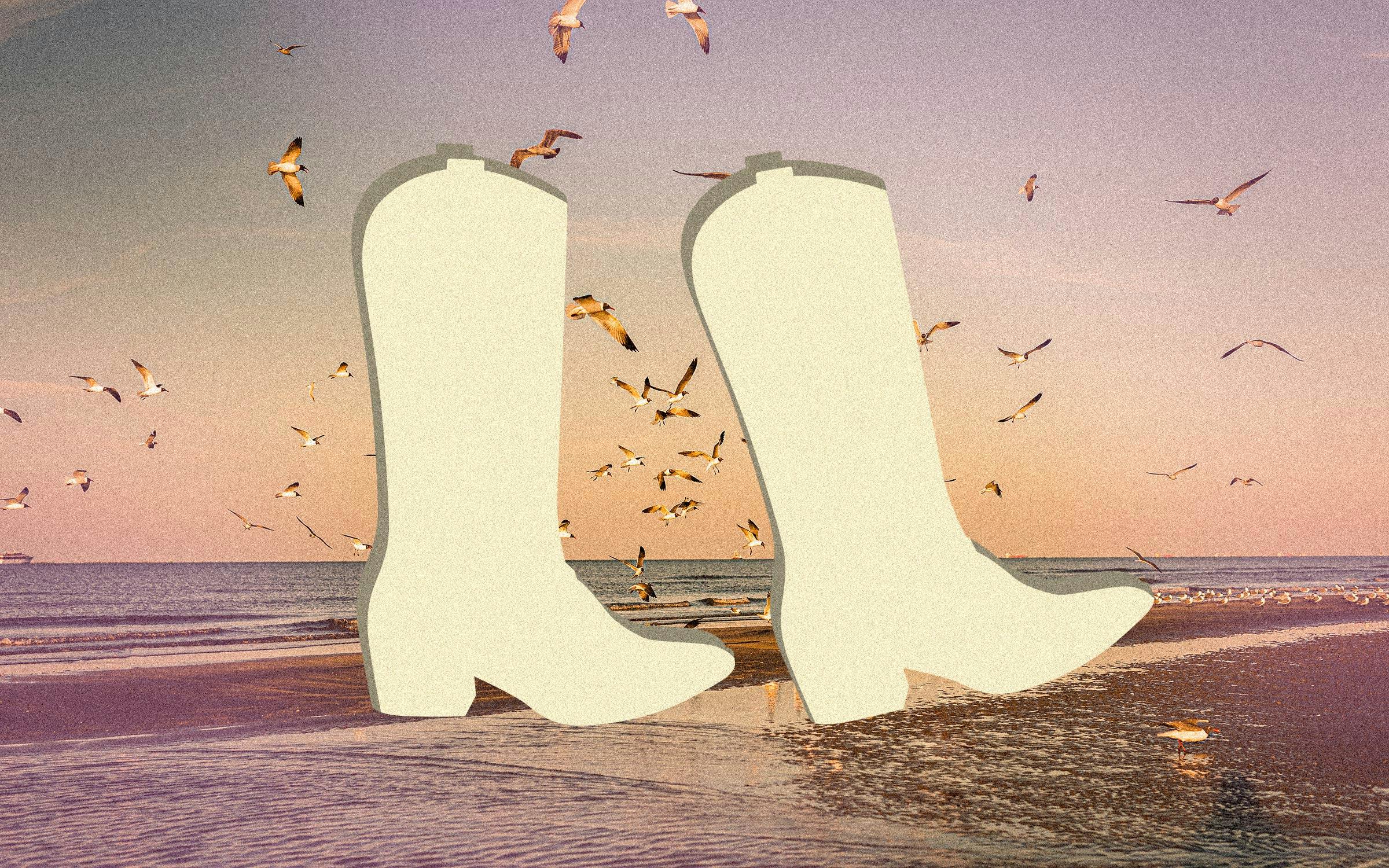 2400x1500 Yeehaw, Beach! How the “Coastal Cowgirl” Aesthetic Took Over Texas