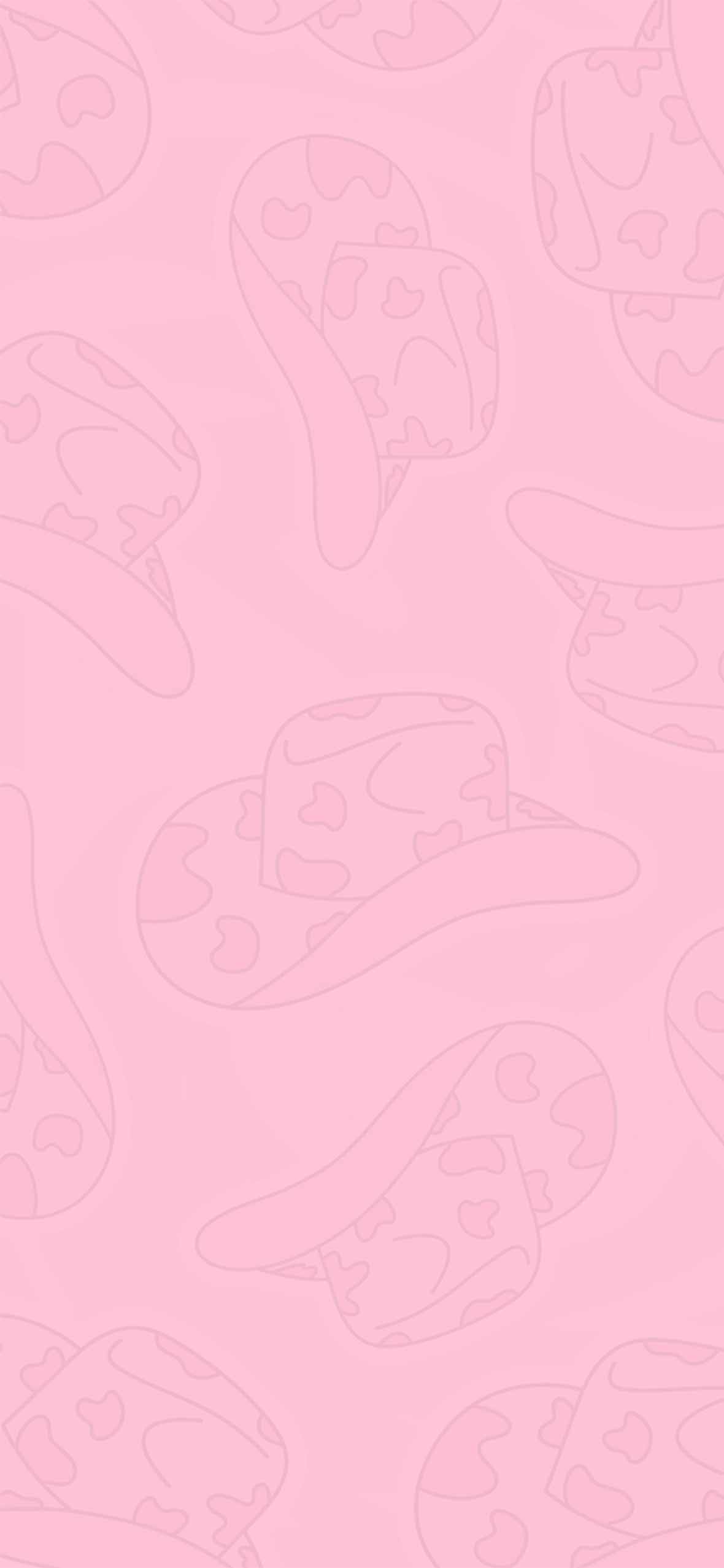 1180x2554 Pink Cowboy Hat Preppy Wallpaper Aesthetic Wallpaper