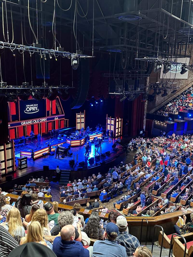 800x1066 Grand Ole Opry House, section row G, seat 1 Ole Opry, shared