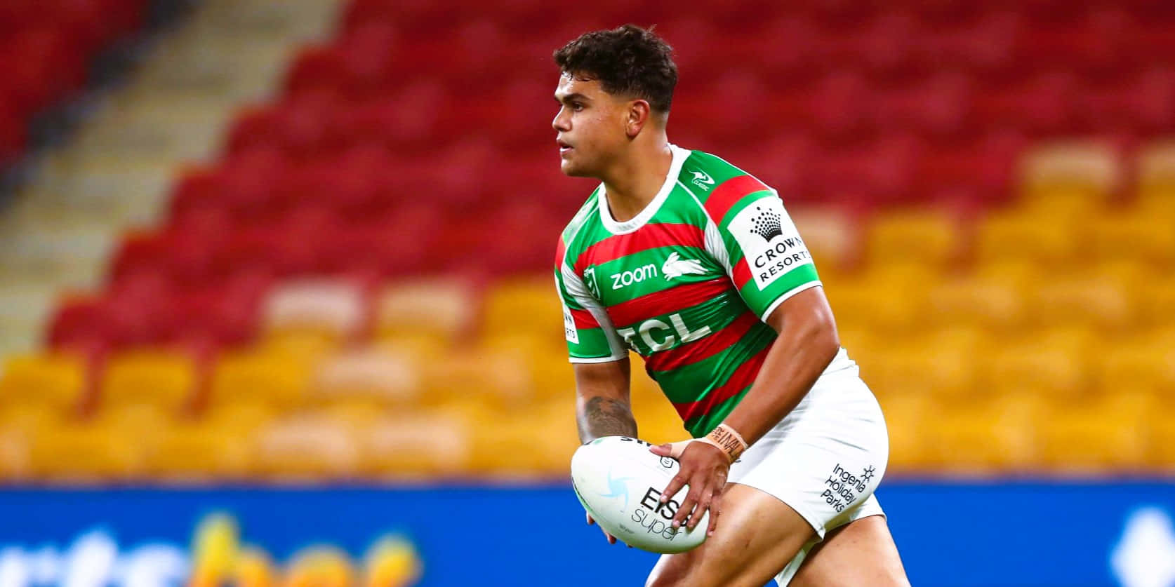 1674x837 Download Latrell Mitchell Wallpaper
