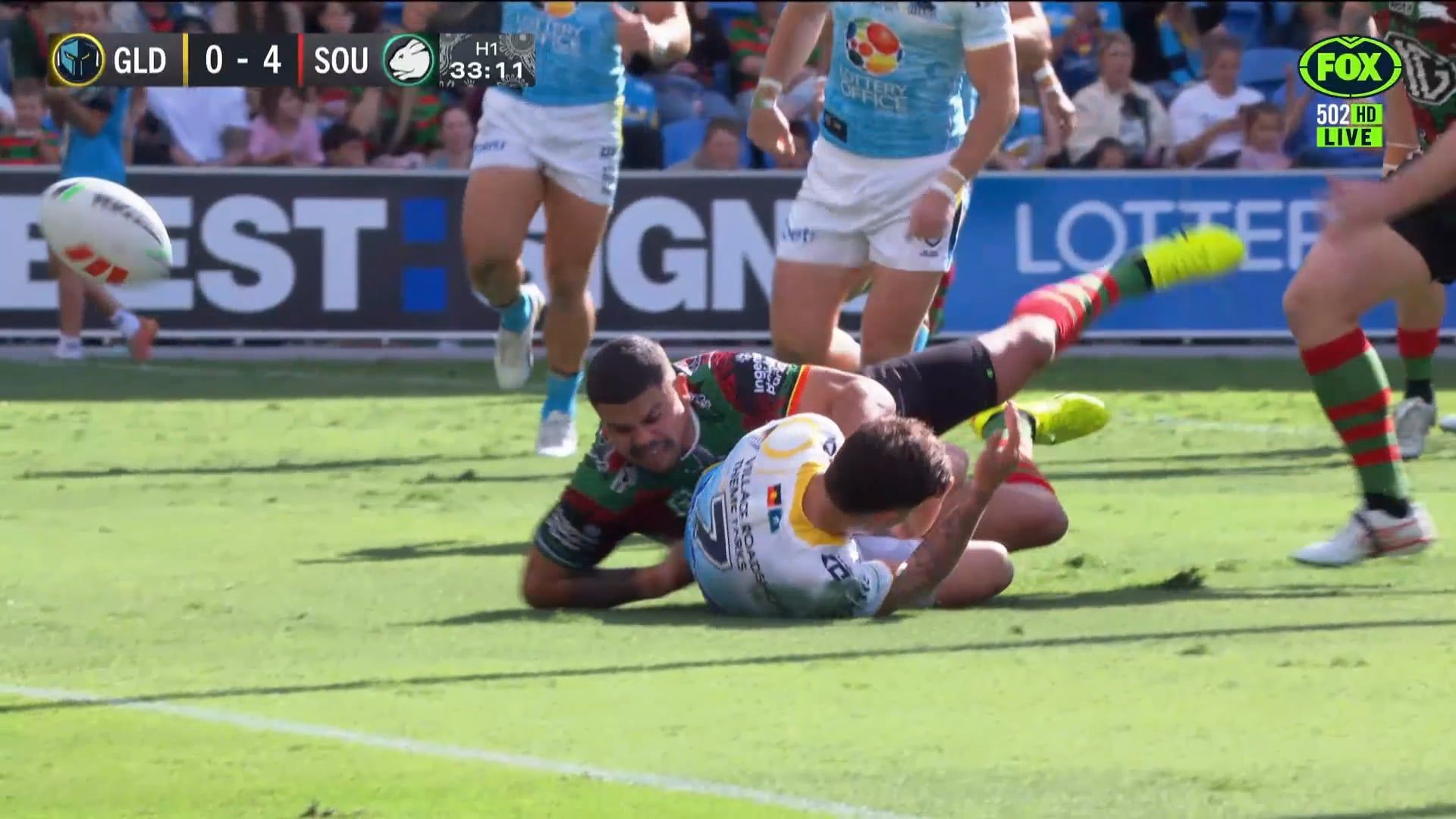 1920x1080 Latrell Mitchell Pulls off a Big Try Saving Play