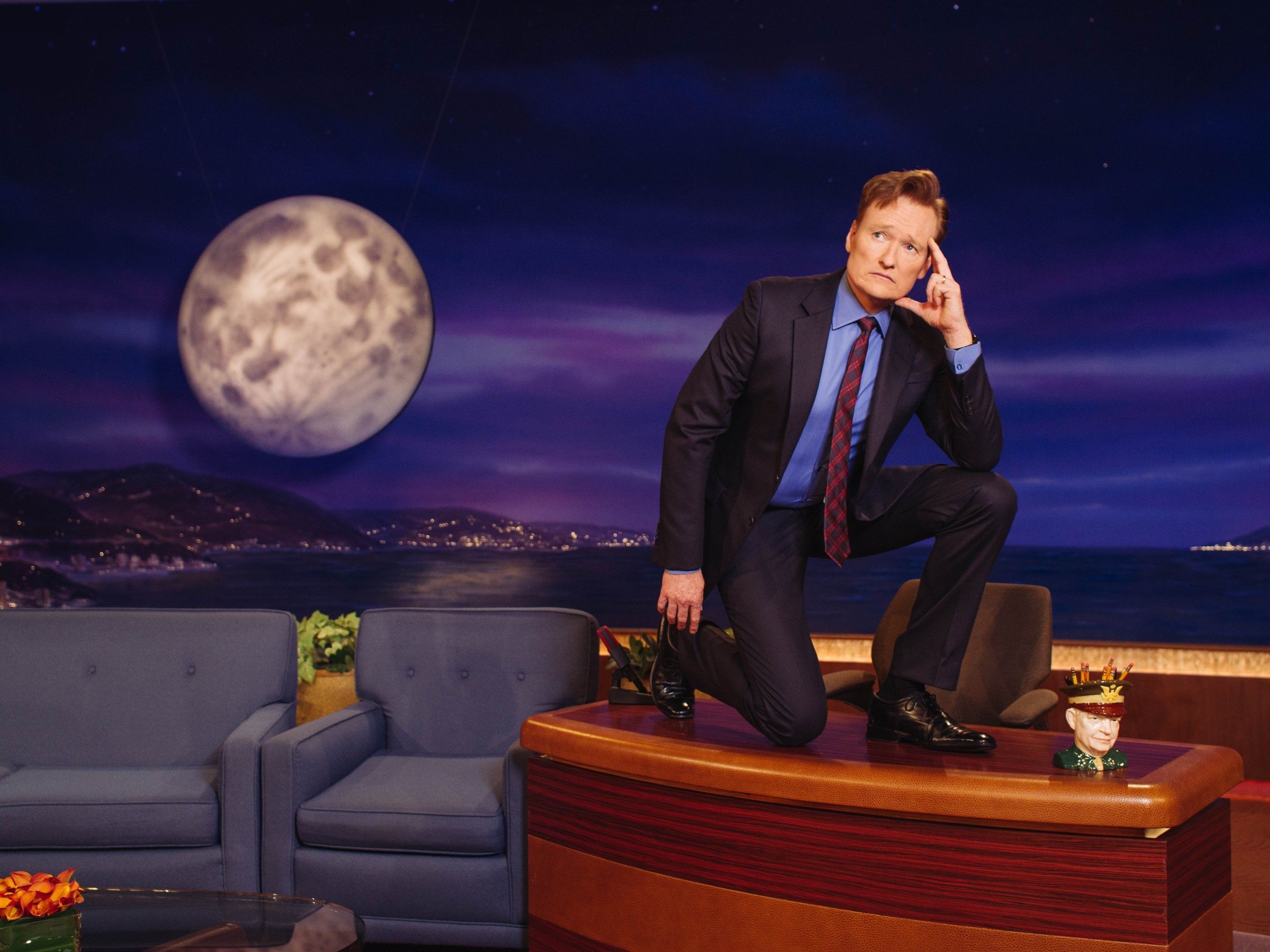 2400x1800 Desktop wallpaper: Tv Show, Conan, Conan O'brien 4K free download for PC. 1039298