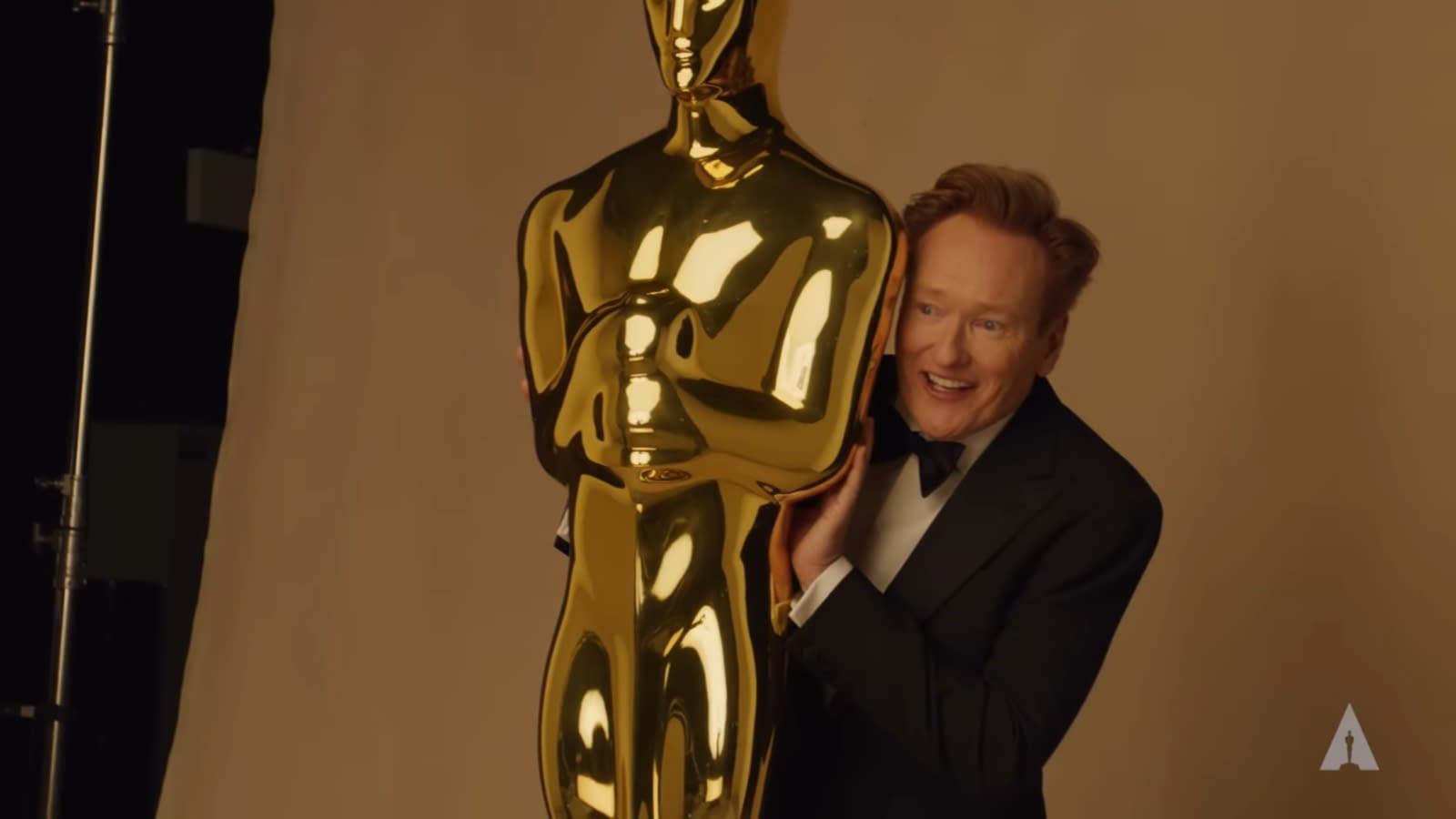 1600x900 Oscars Host Conan O'Brien Takes Us Behind the Scenes of Promo Day