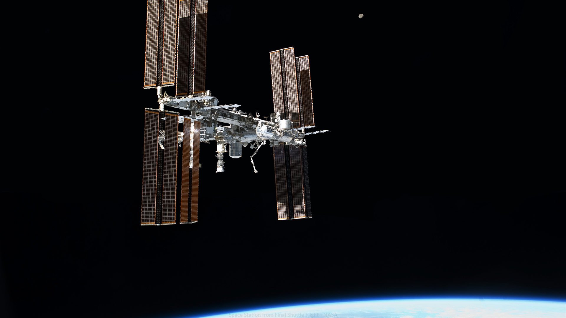 1920x1080 Wallpaper: International Space Station From. The Planetary Society