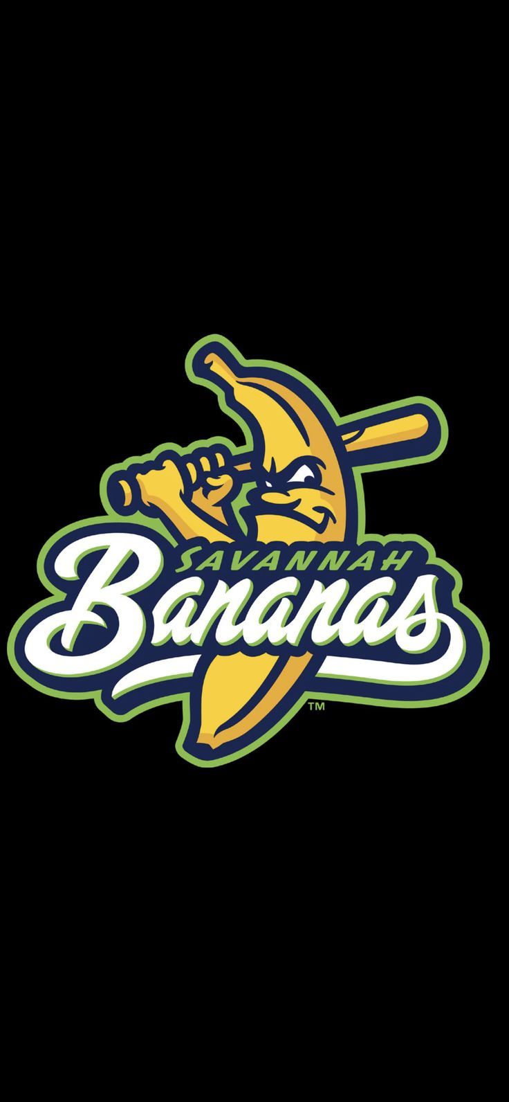 736x1592 Savannah bananas baseball wallpaper