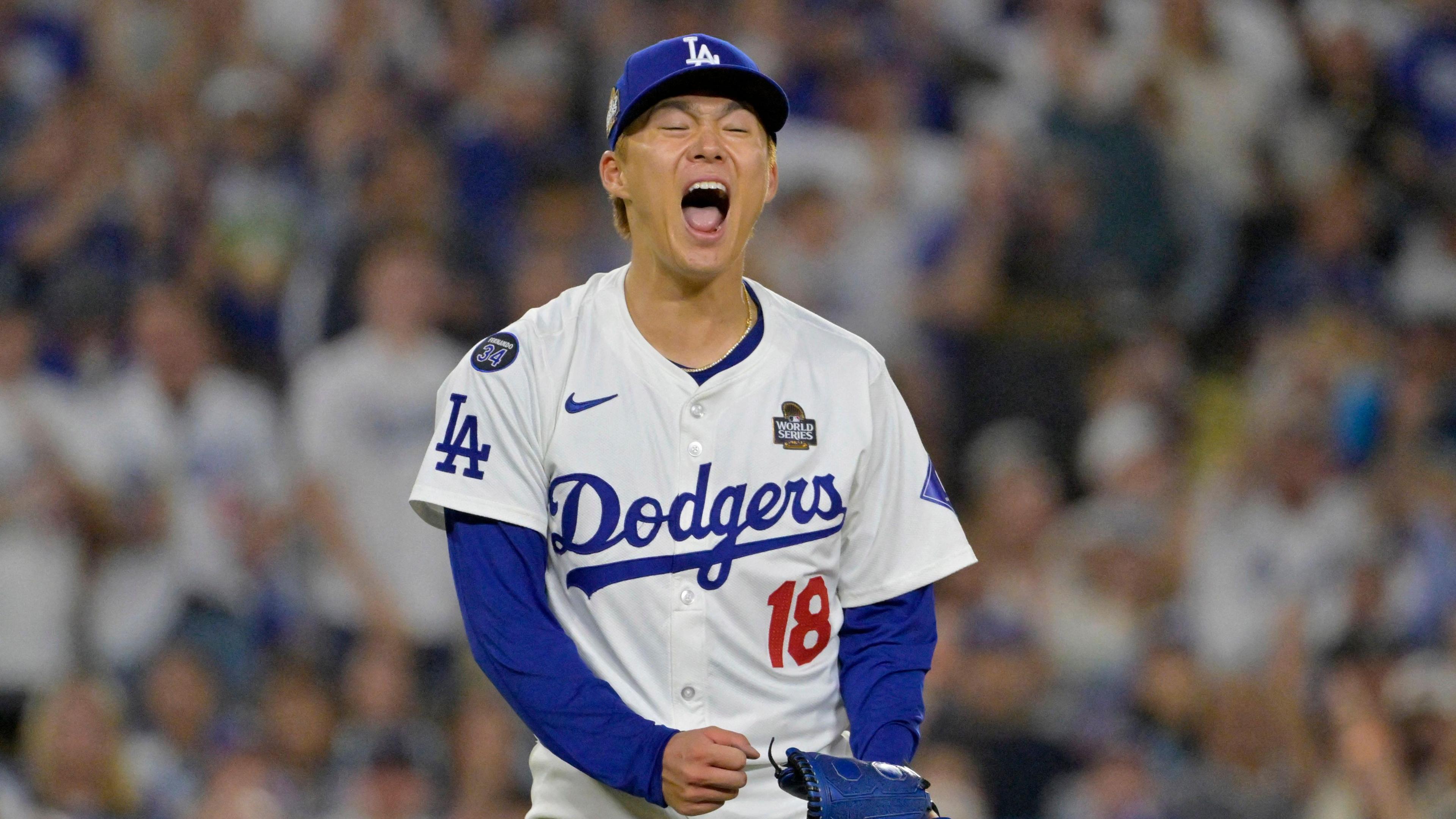 3840x2160 MLB World Series 2024: Dodgers 4 2 Yankees Yamamoto Stars In Game Two