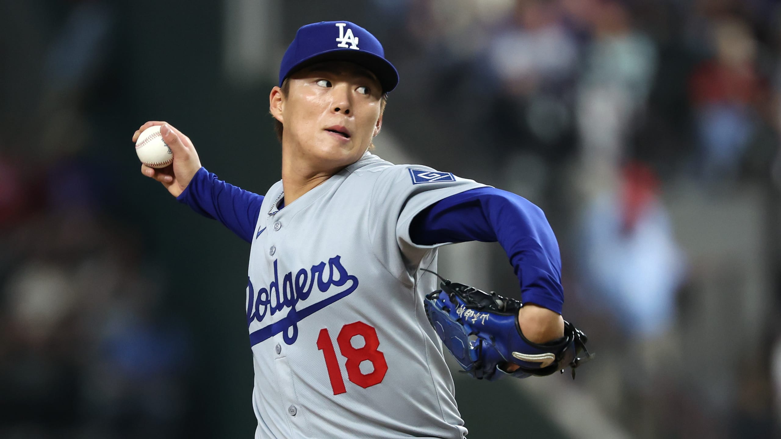 2560x1440 Dodgers' Yamamoto tops players for Friday, April rising to 2nd in player rankings