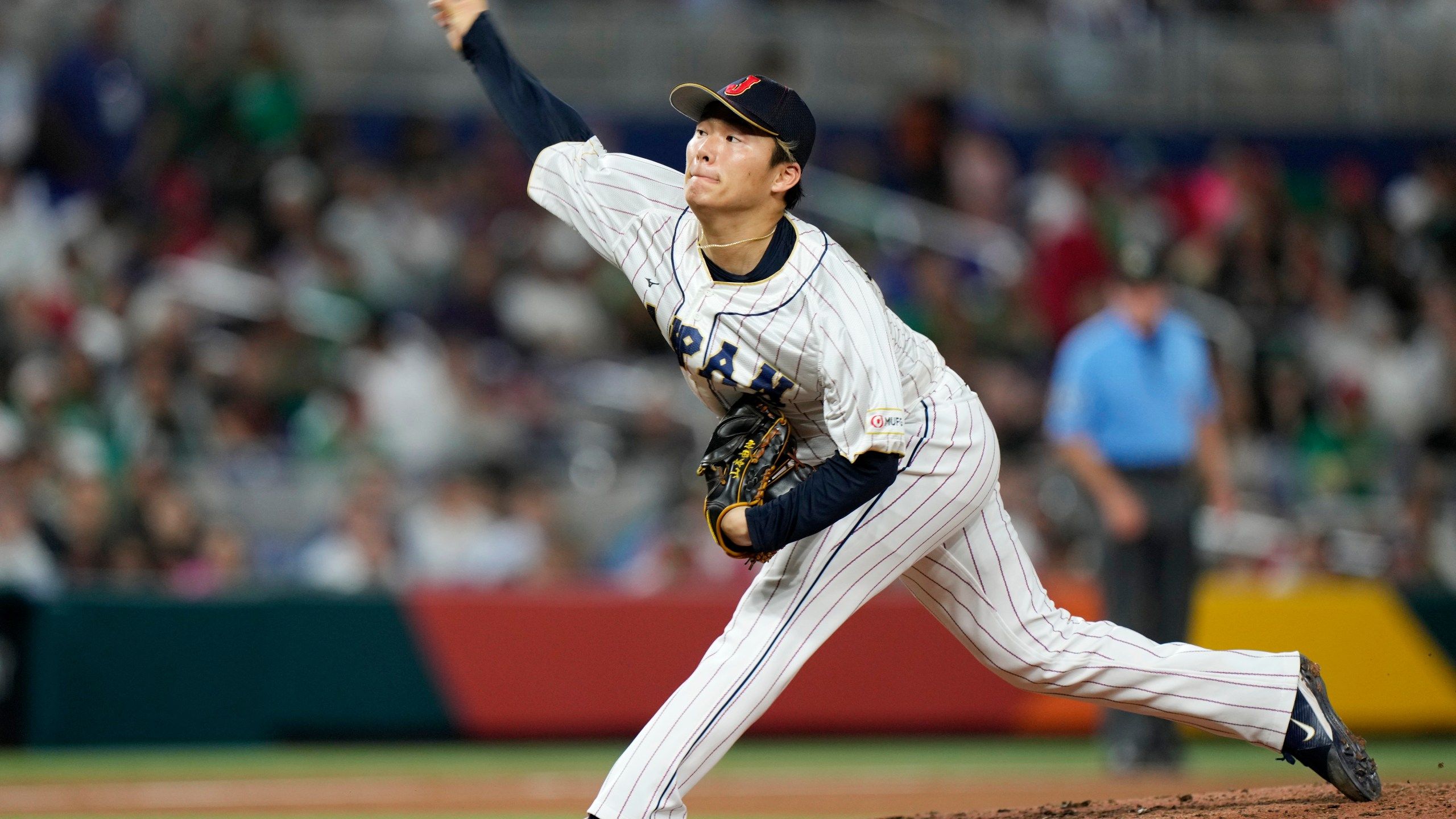 2560x1440 Prized pitcher Yoshinobu Yamamoto agrees with Dodgers on $325 million deal, according to reports