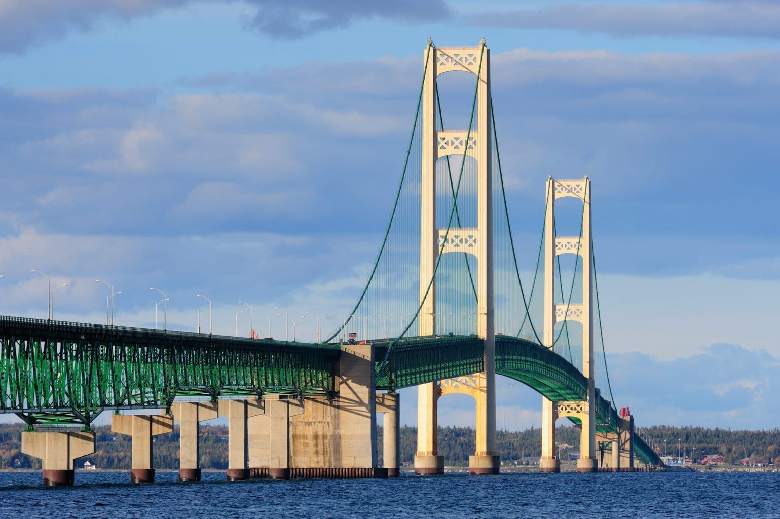 1539x1024 The Mackinac Bridge: An Iconic Span Connecting Michigan's Peninsulas