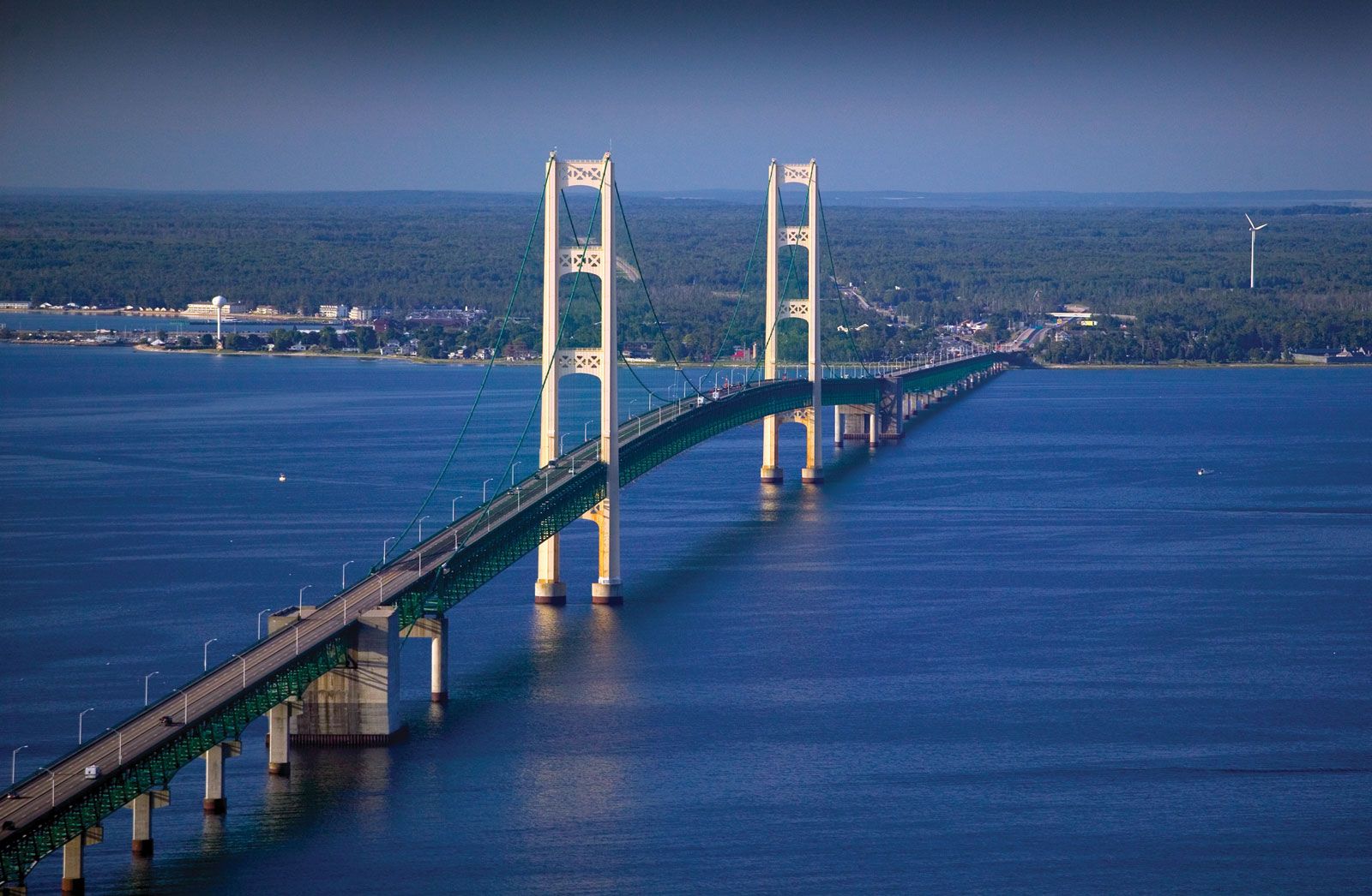 1600x1046 Mackinac Bridge. Location, Length, History, & Facts