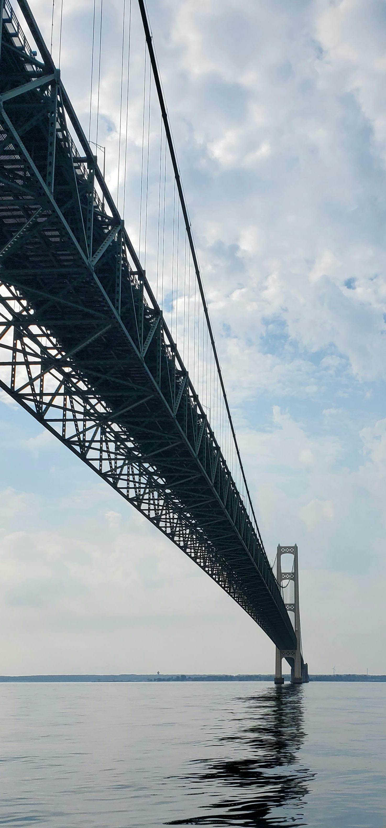 1474x3159 Mackinac Bridge, Michigan