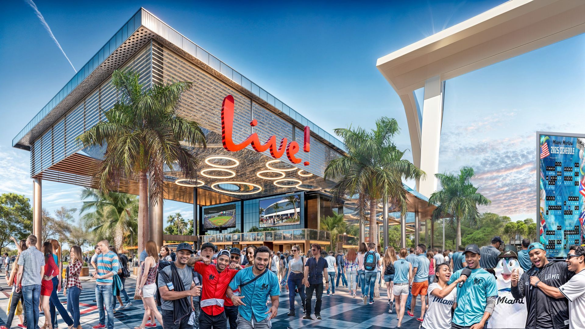 1920x1080 loanDepot Park, Marlins add yearlong dining, entertainment with Miami Live!