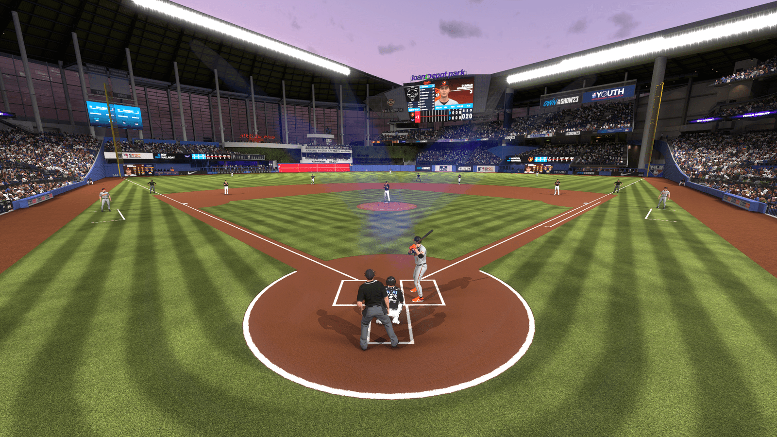 1600x900 LoanDepot Park in MLB The Show