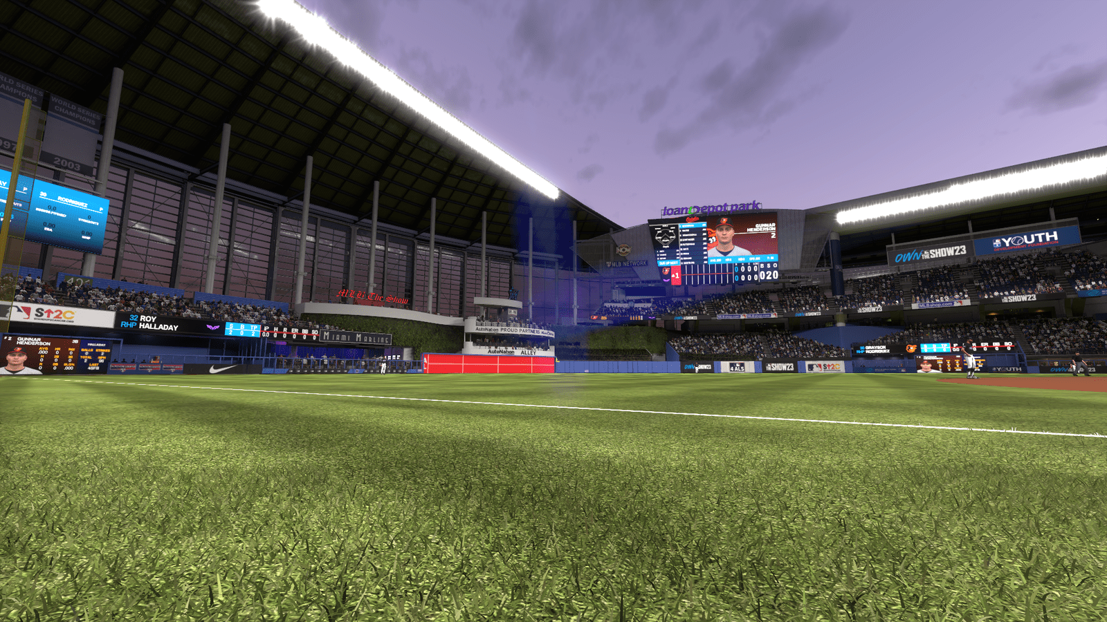 1600x900 LoanDepot Park in MLB The Show