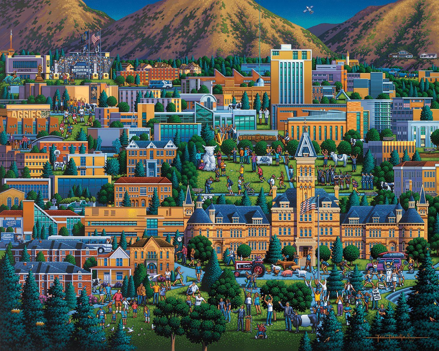 1440x1152 Utah State University Piece