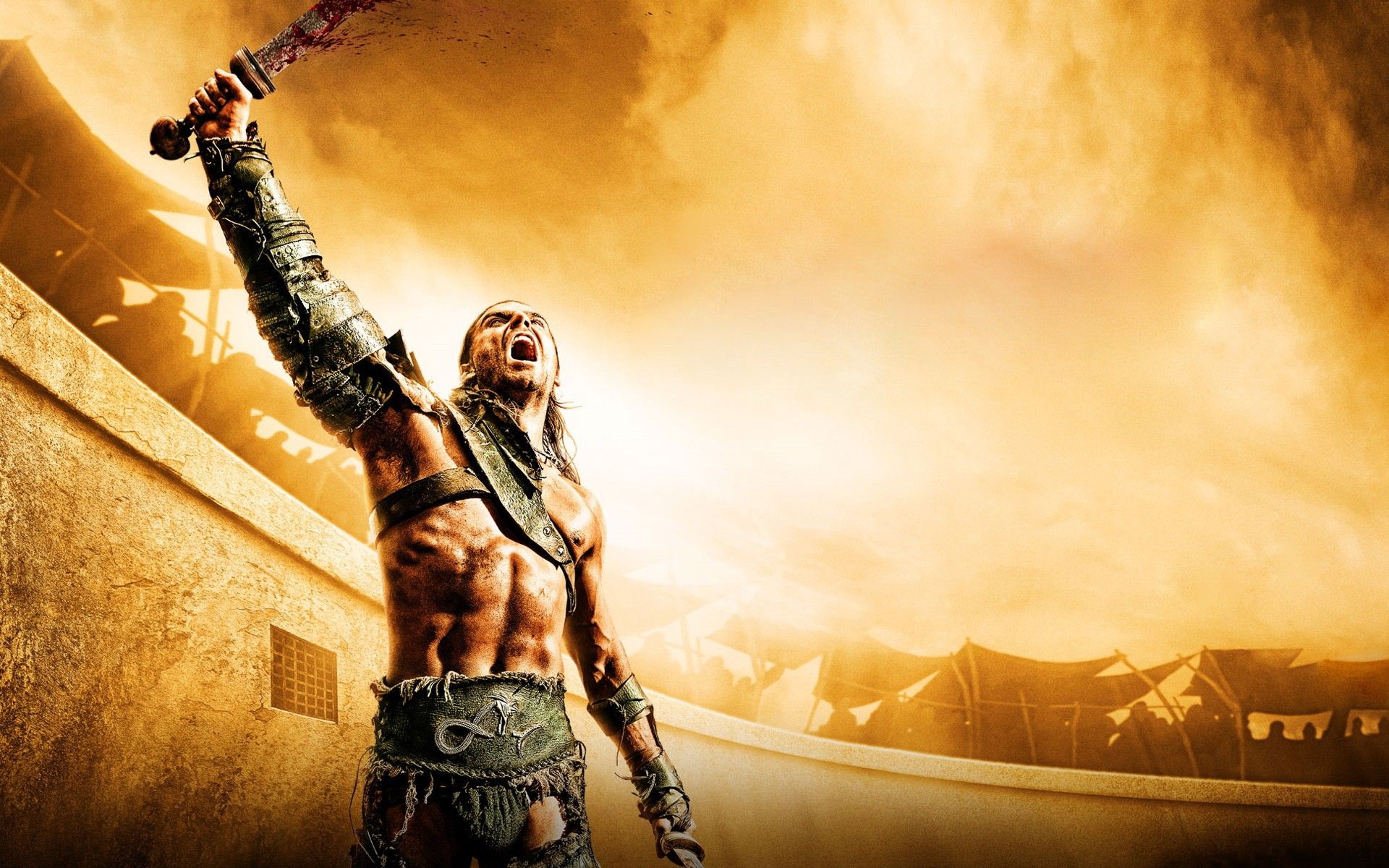 1920x1200 gladiator, Tv, Series, Spartacus, Gods, Of, The, Arena, Swords, Naher23nada Wallpaper HD / Desktop and Mobile Background