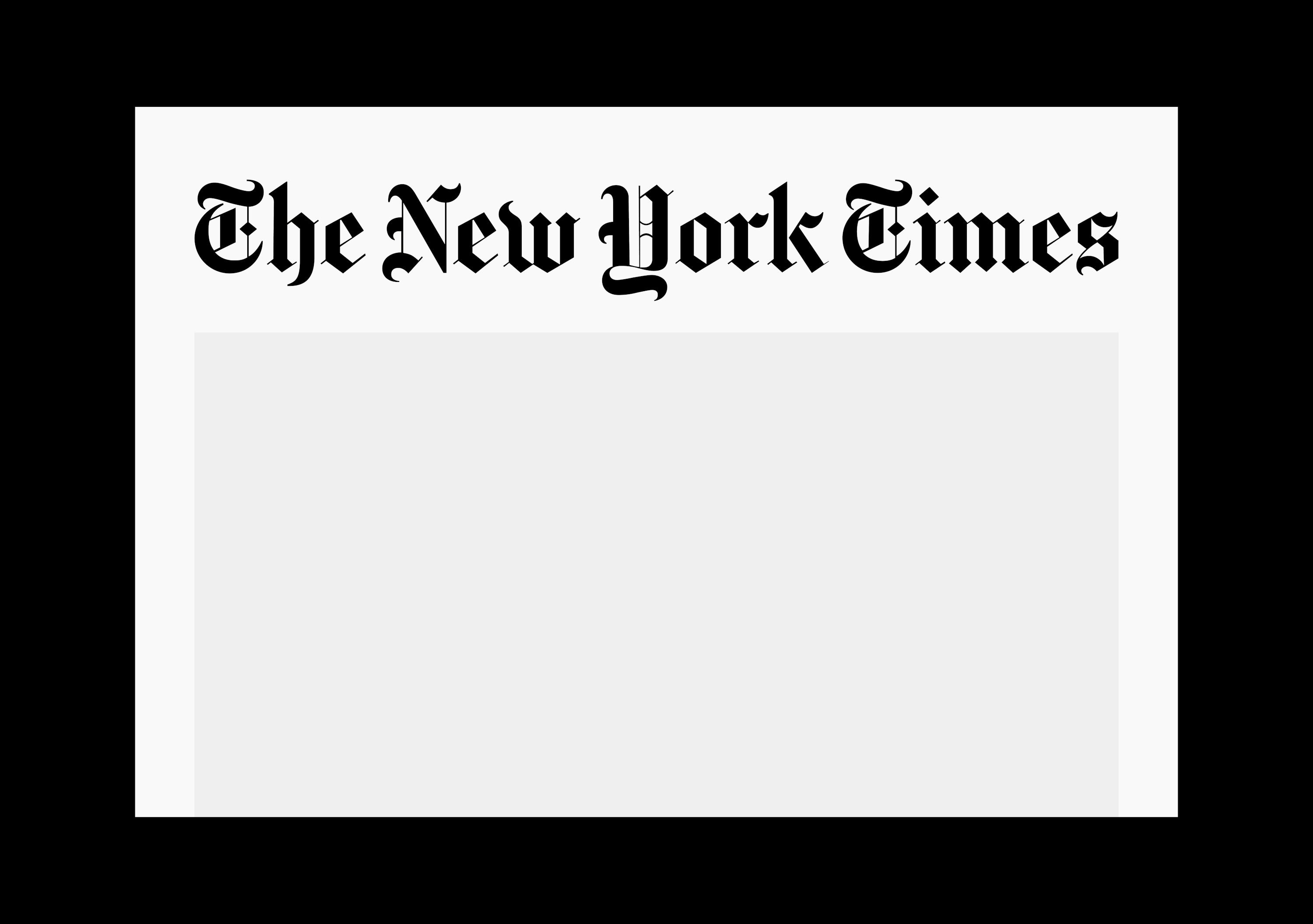 3000x2111 The New York Times Picture. Download Free Image