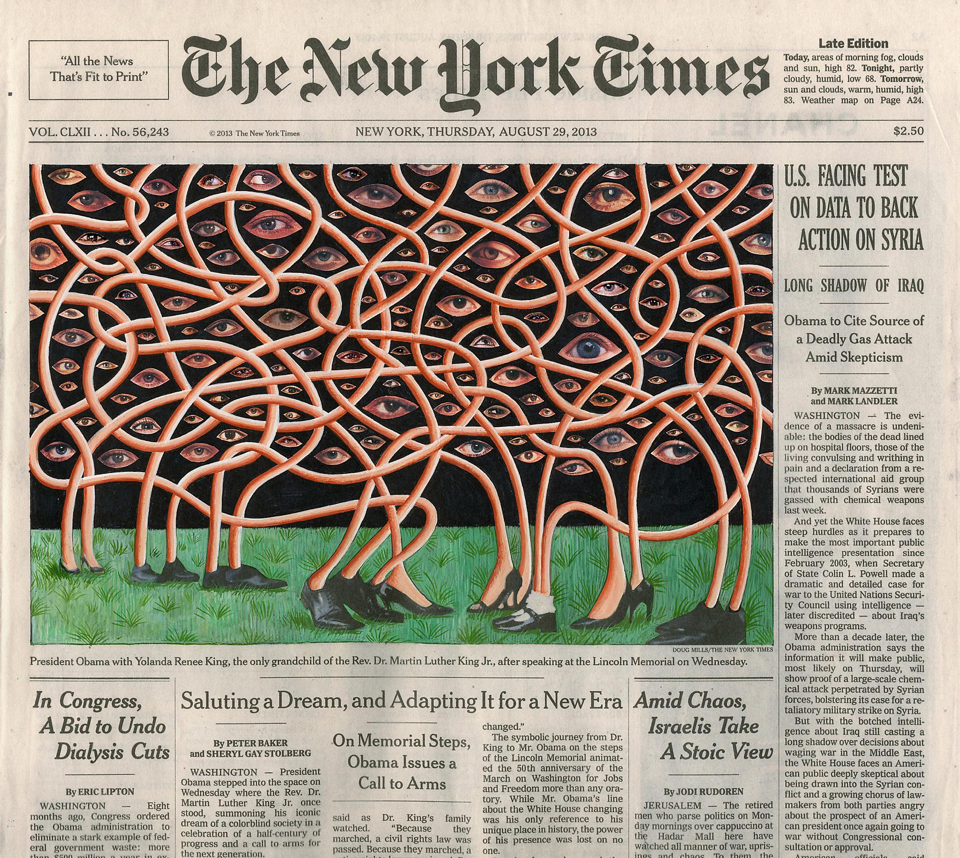 1900x1698 Creative Collages of the NY Times Front Pages