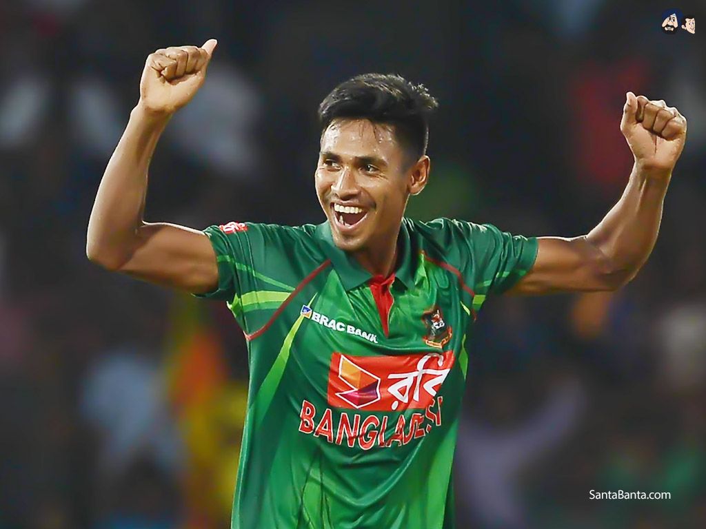 1024x768 Mustafizur Rahman Wallpaper