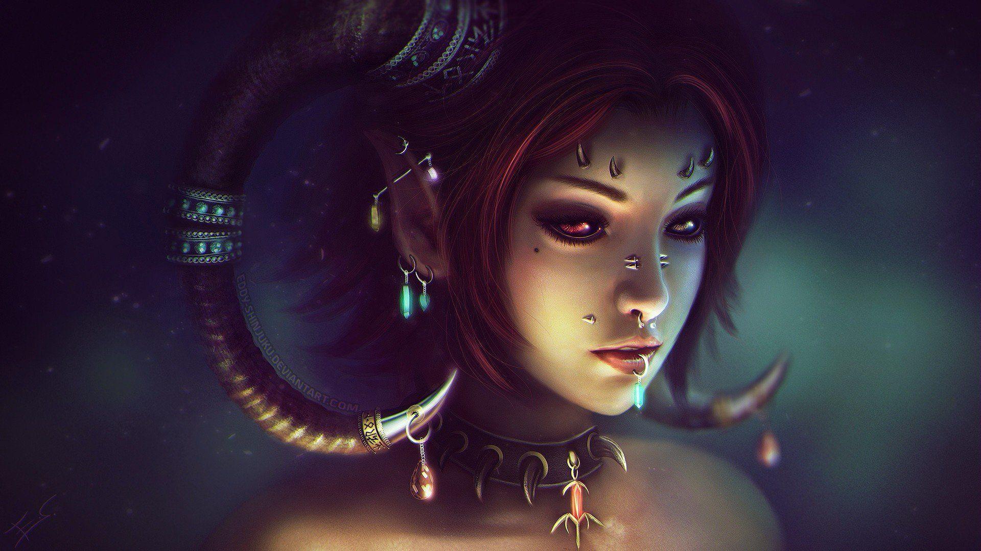 1920x1080 devils, Realistic, Anime, Horns Wallpaper HD / Desktop and Mobile