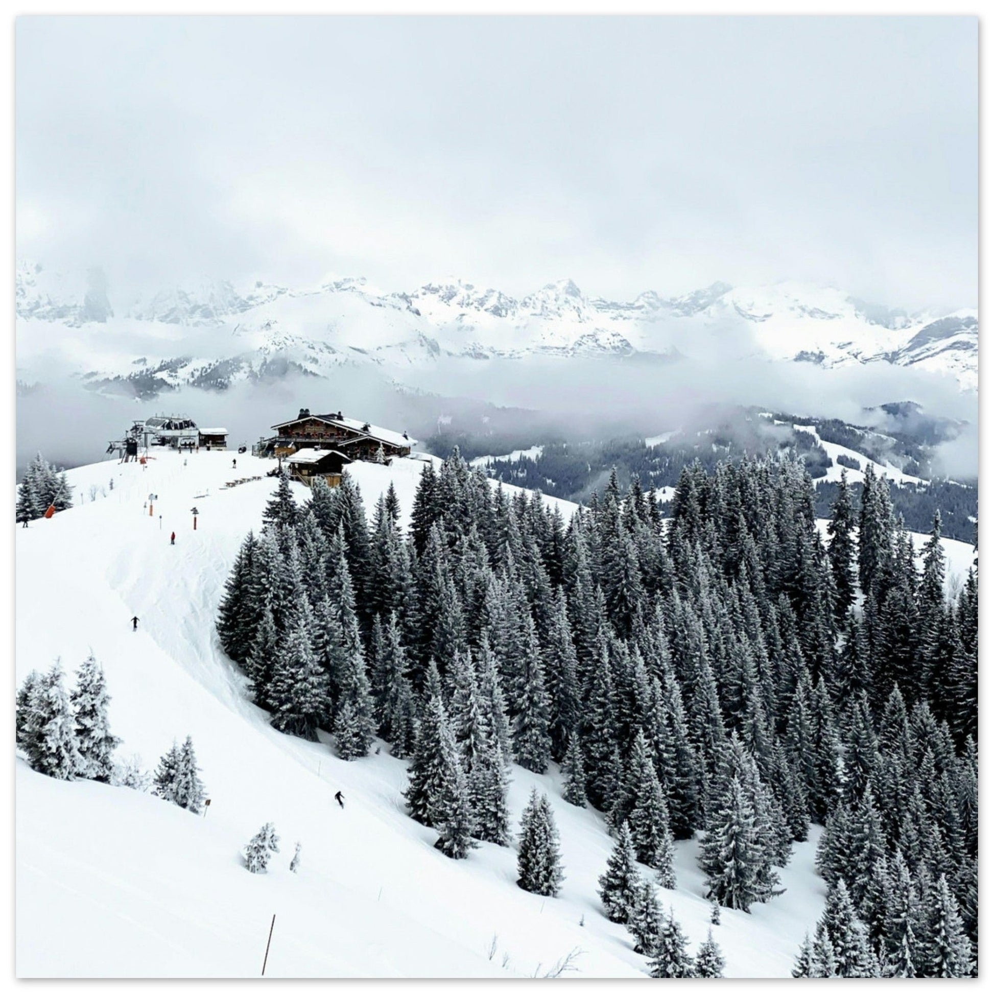 1946x1946 Photo Of Megève In Winter, Haute Savoie