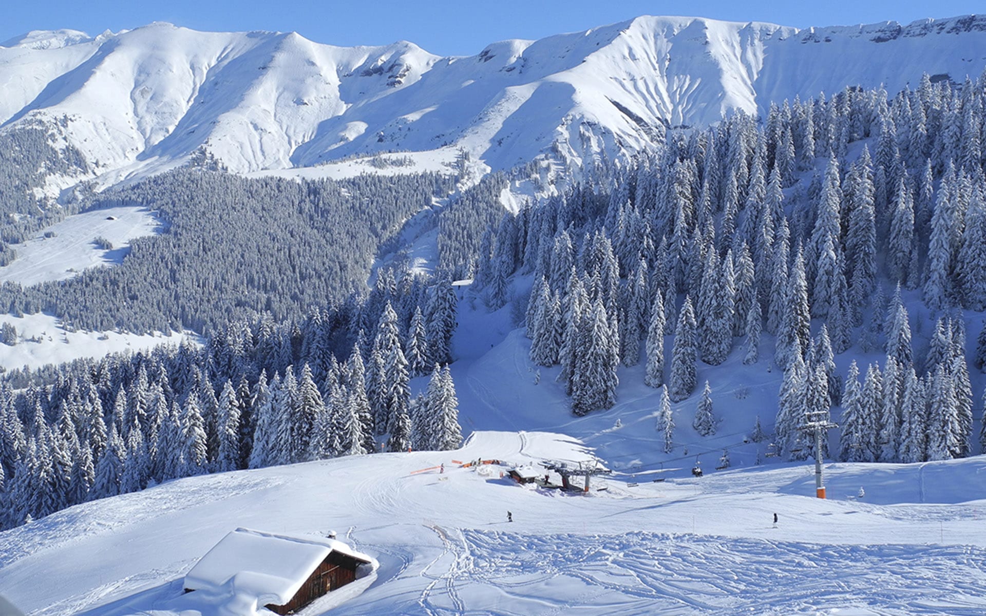 1920x1200 Megeve ski resort ski packages Snow Travel