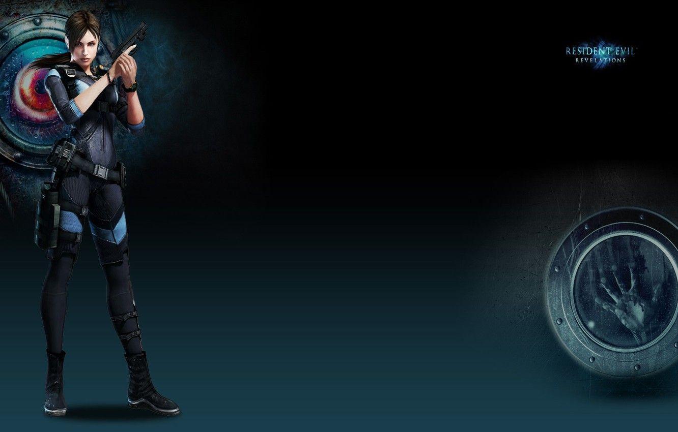 1332x850 Wallpaper girl, gun, watch, Resident Evil, Resident Evil