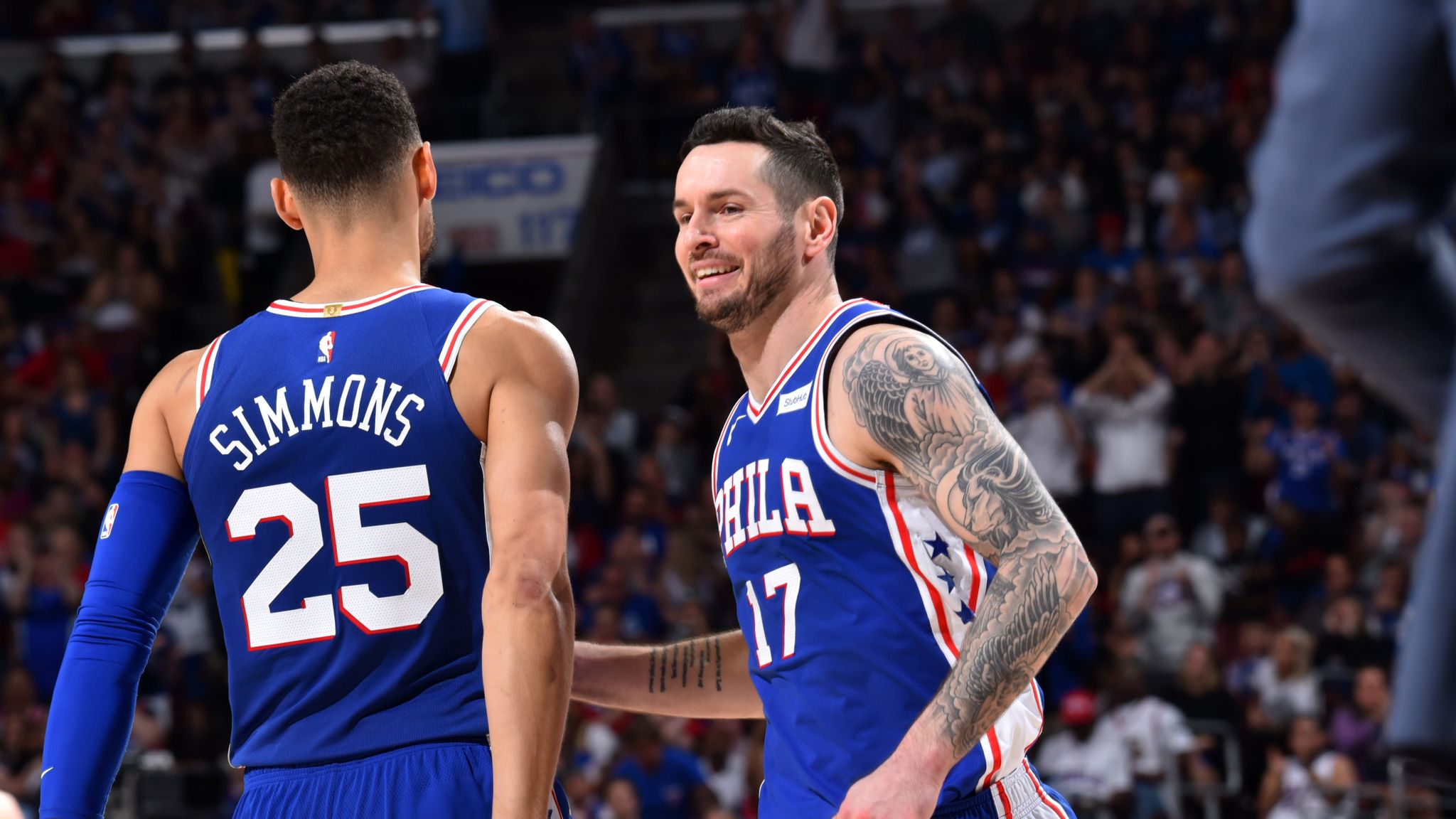 2048x1152 JJ Redick urges Philadelphia 76ers to minimise turnovers in Game 1 against Toronto Raptors