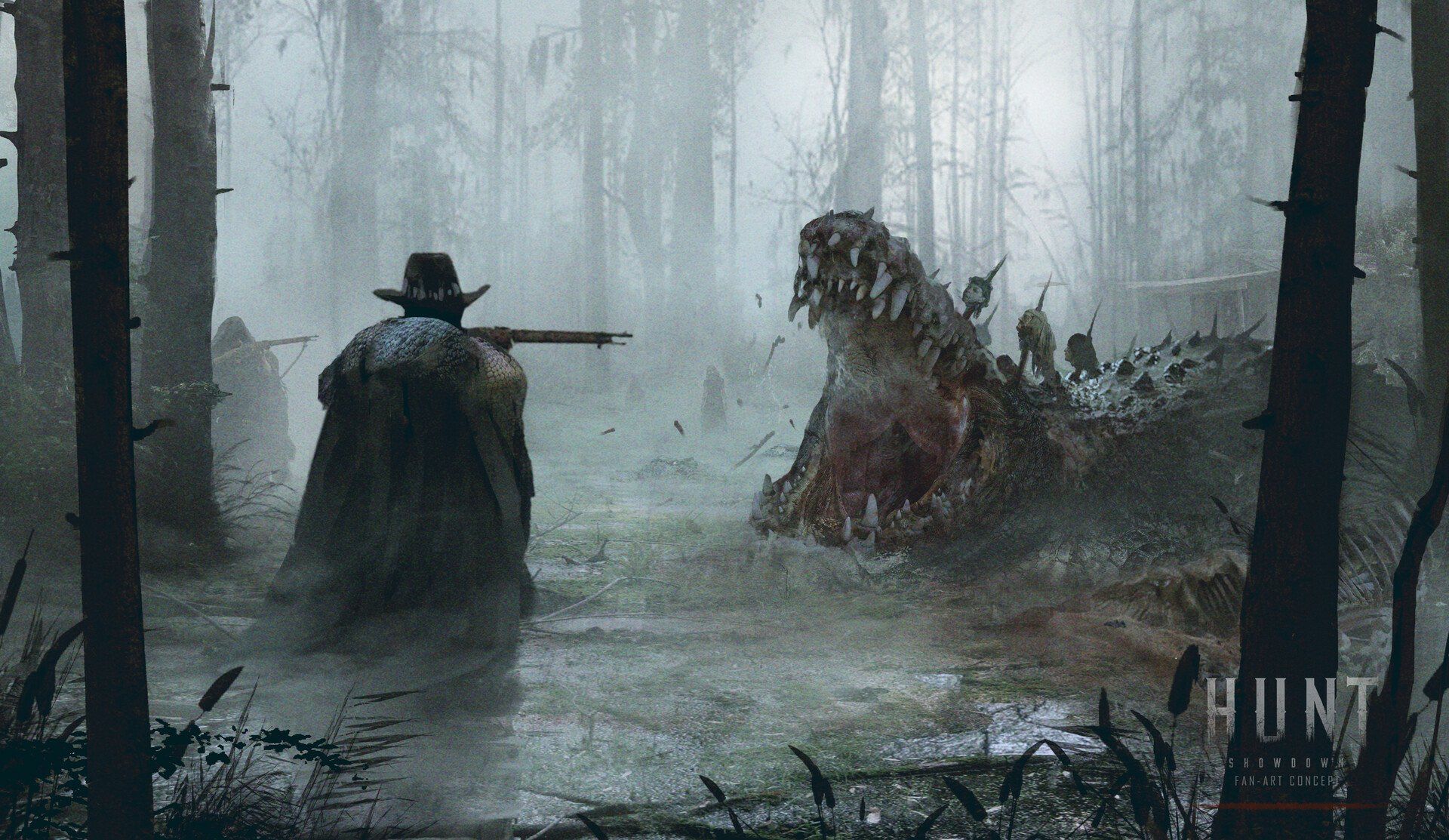 1920x1113 Hunt: Showdown Hunter Encounter HD Wallpaper