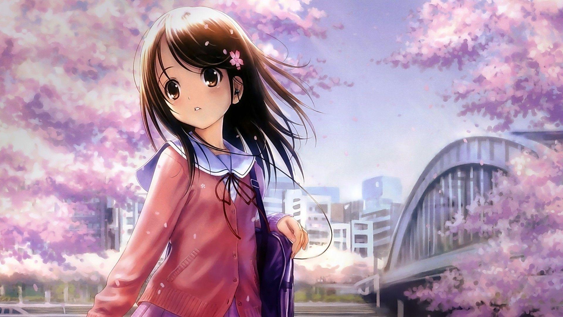 Simple Anime Girls 1920X1080 Wallpapers - Top Free Simple Anime Girls