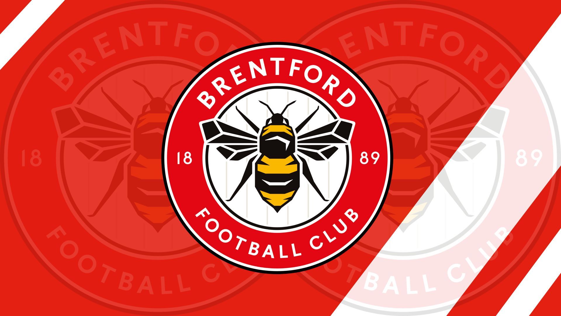 1920x1080 Phone wallpaper: Sports, Brentford F C, Emblem, Soccer, Logo 1185660