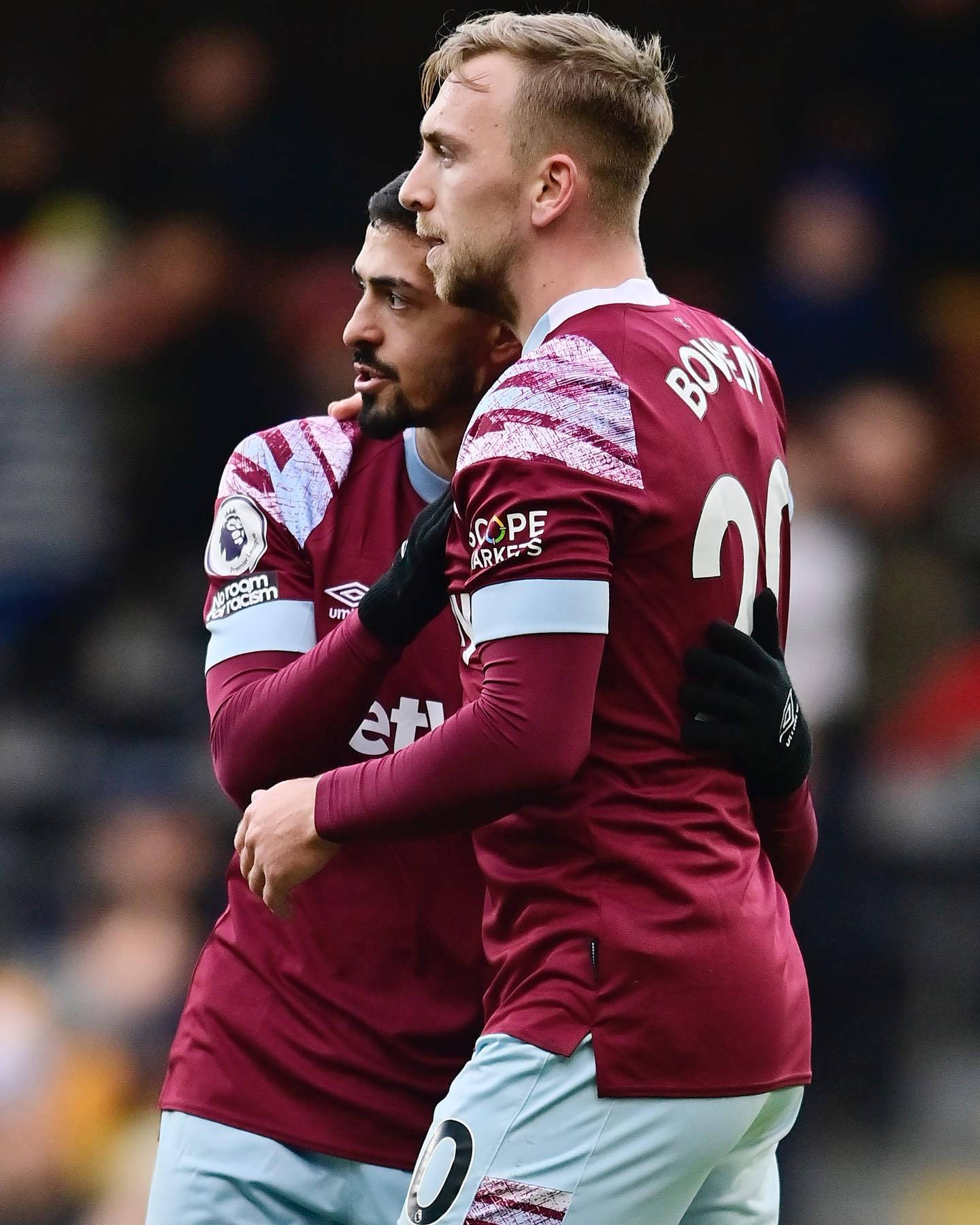 1440x1800 Download Manuel Lanzini And Jarrod Bowen Wallpaper