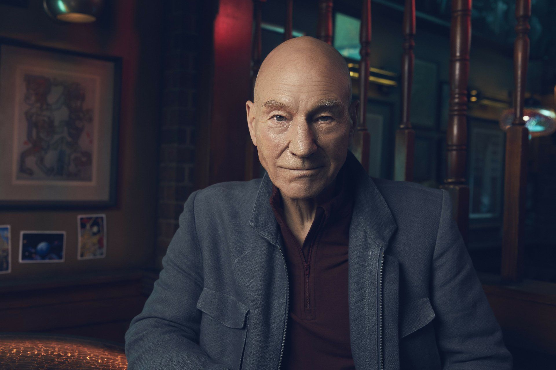 1920x1280 Download Jean Luc Picard Patrick Stewart TV Show Star Trek: Picard HD Wallpaper
