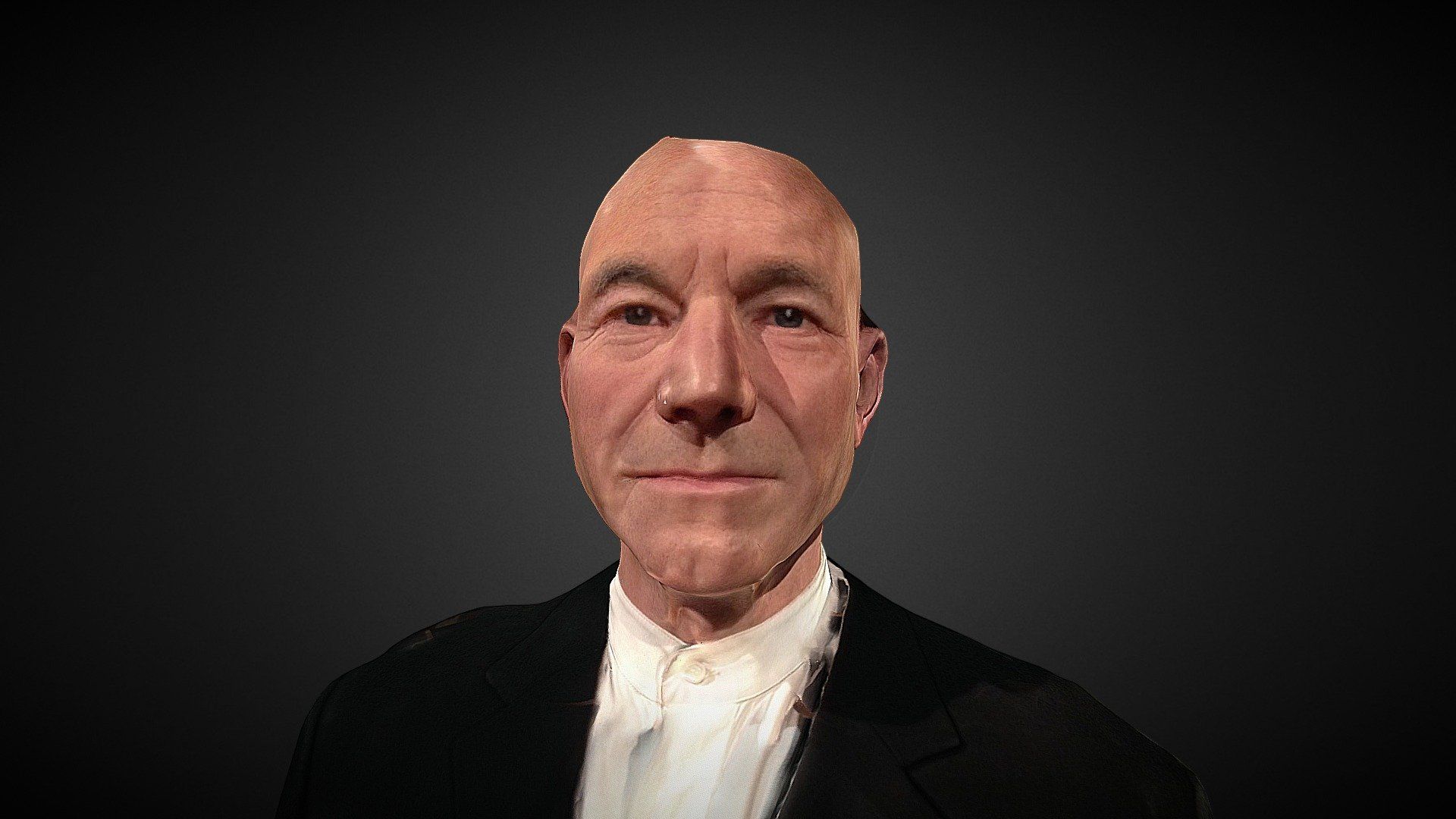 1920x1080 Patrick Stewart Free 3D model by James [a5b3560]