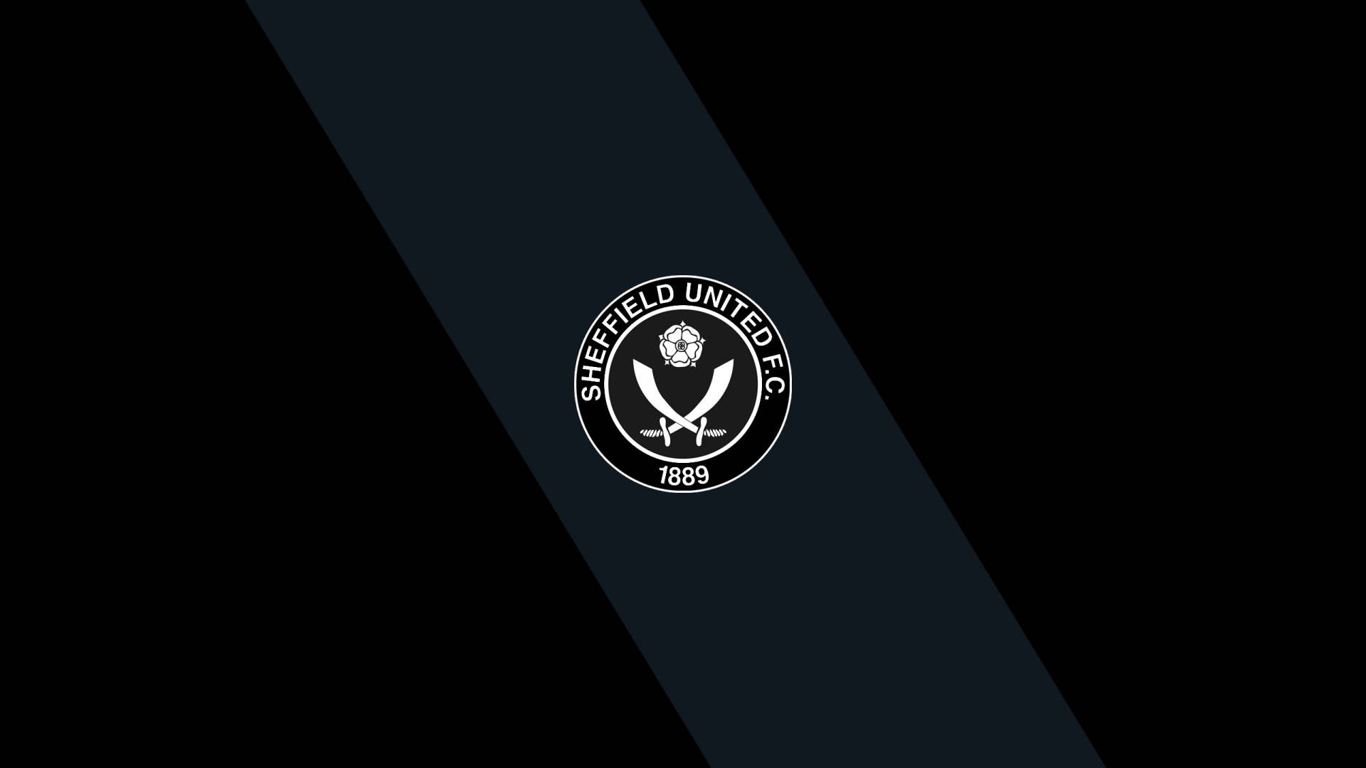 1920x1080 Download Dark Sheffield United Logo Wallpaper
