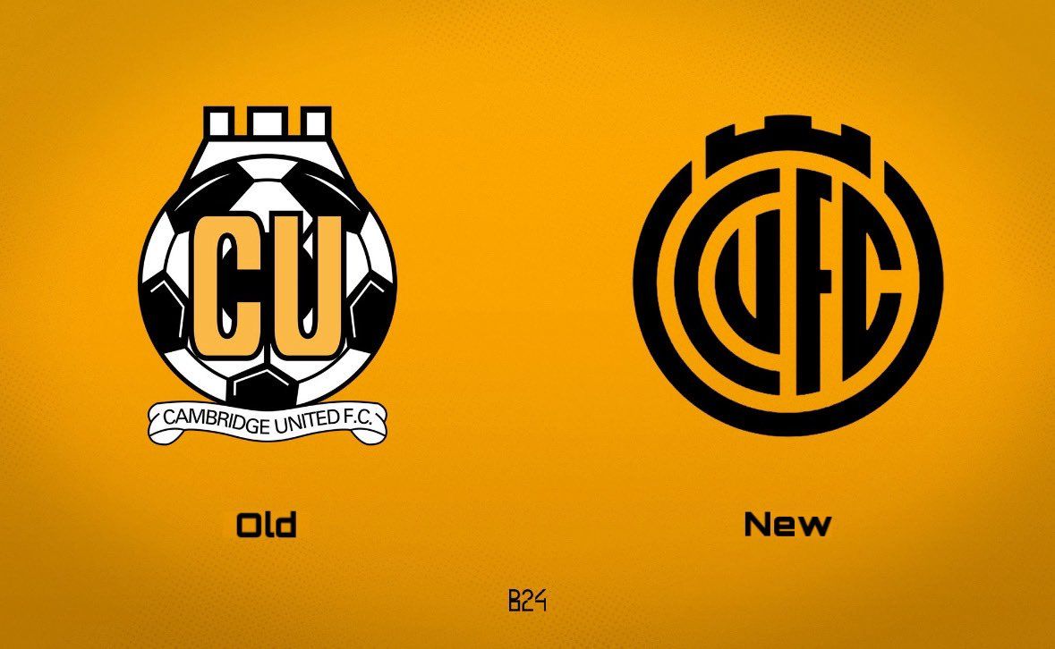 1179x726 Cambridge United will change their club logo from next season. Opinions on the change?