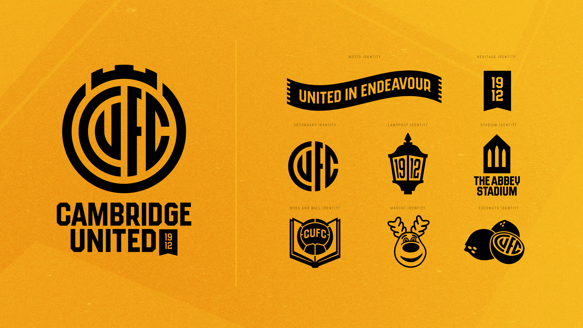 1920x1080 Cambridge United unveil their brand new club crest with video featuring Dion Dublin